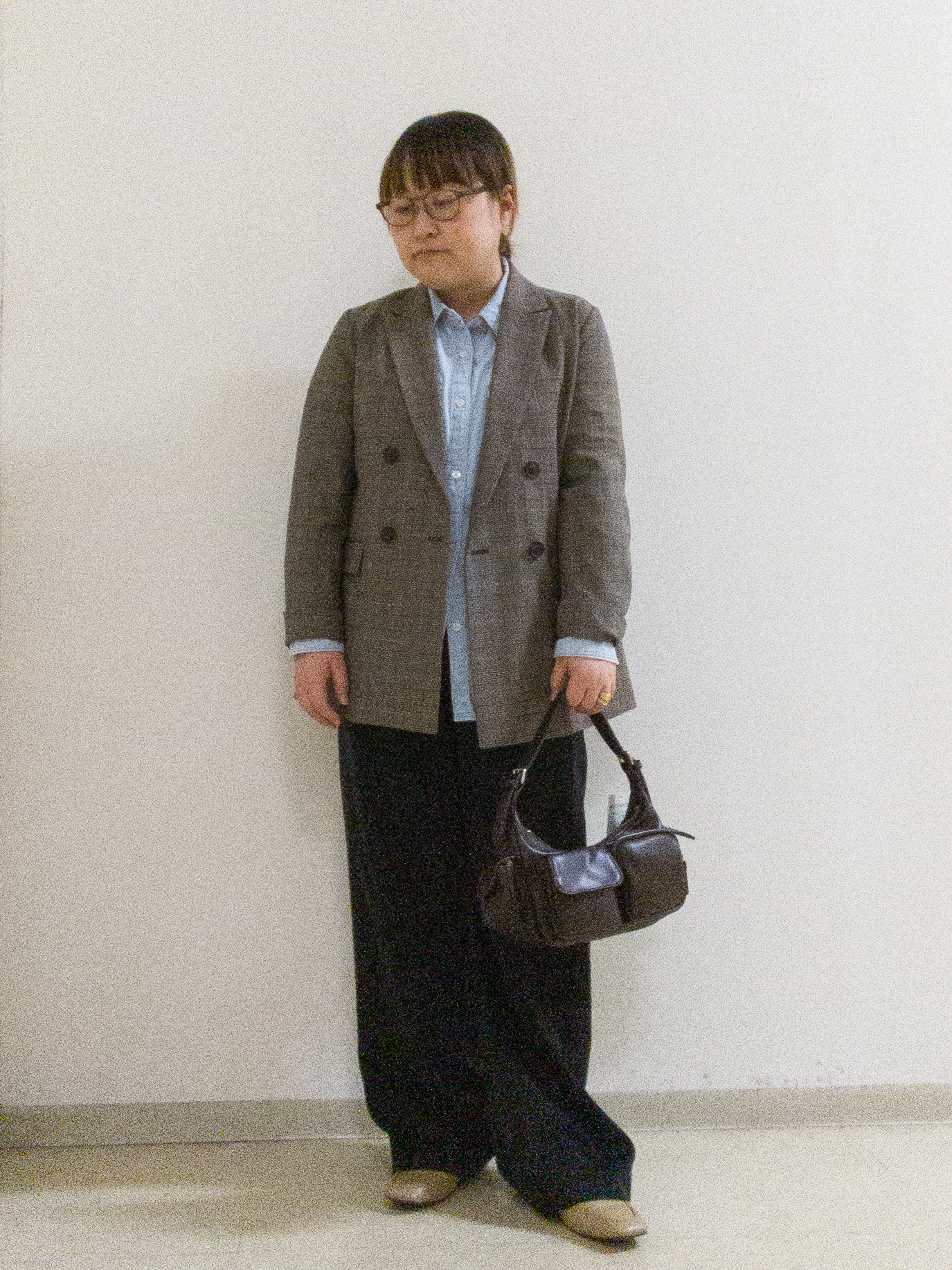 takedaさんの「UNTITLED｜【洗濯機OK／ストレッチ◎】秋はじめのダブルジャケット」を使ったコーディネート