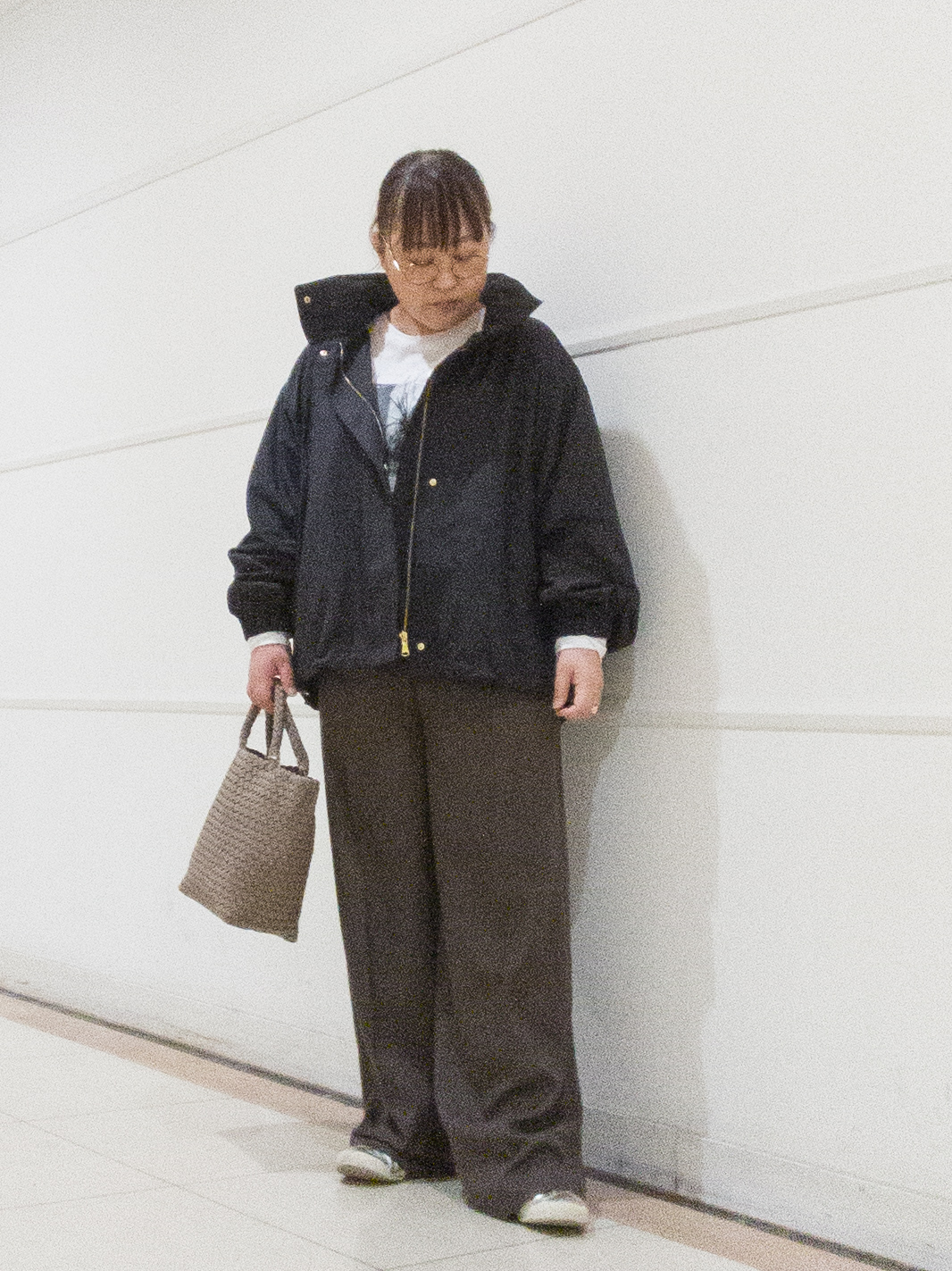 takedaさんの「UNTITLED｜【撥水/秋羽織り/2way】タフタマウンテンパーカー」を使ったコーディネート