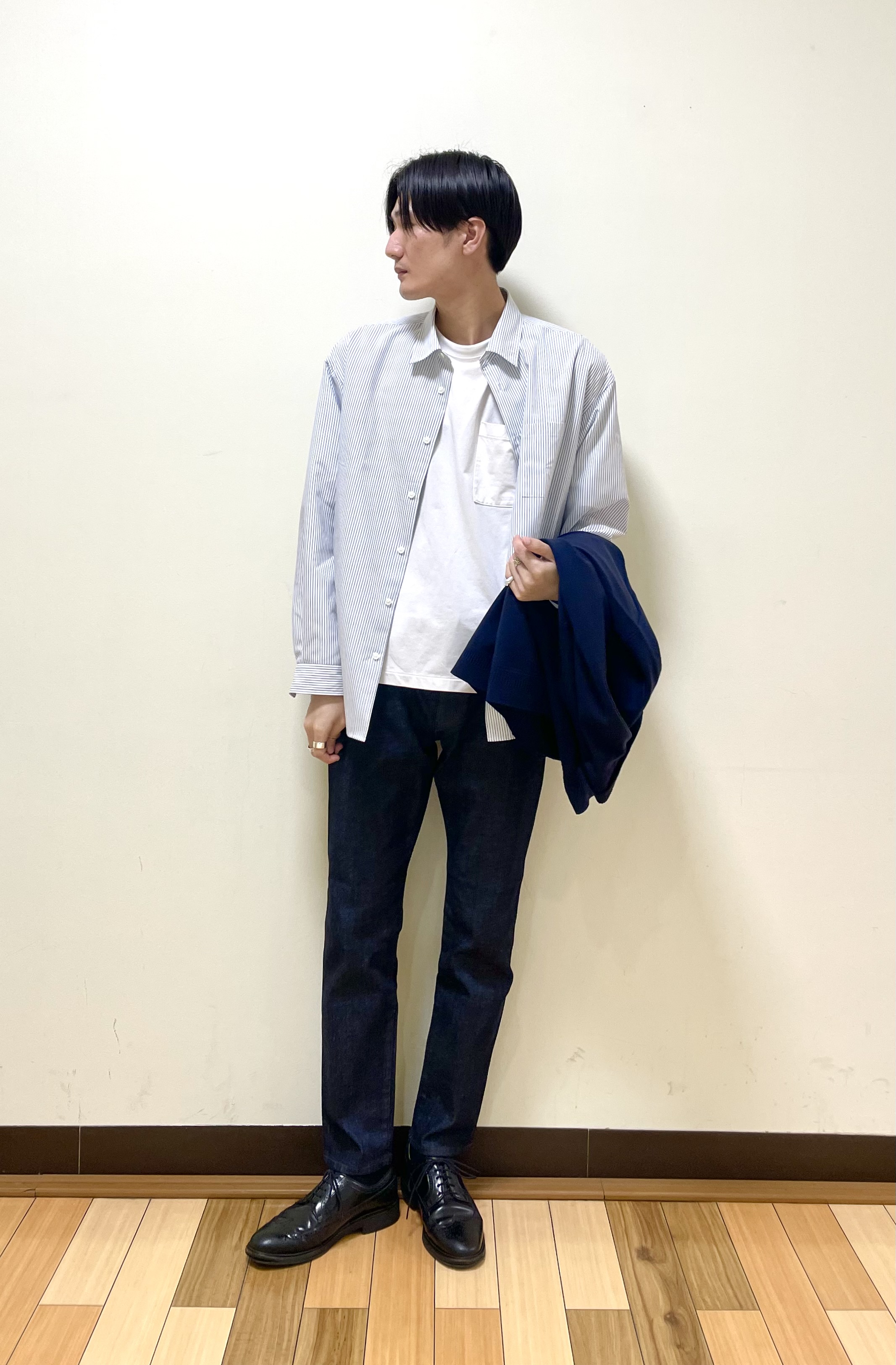Seiyaさんの「TAKEO KIKUCHI｜ニット シャツ カーディガン」を使ったコーディネート