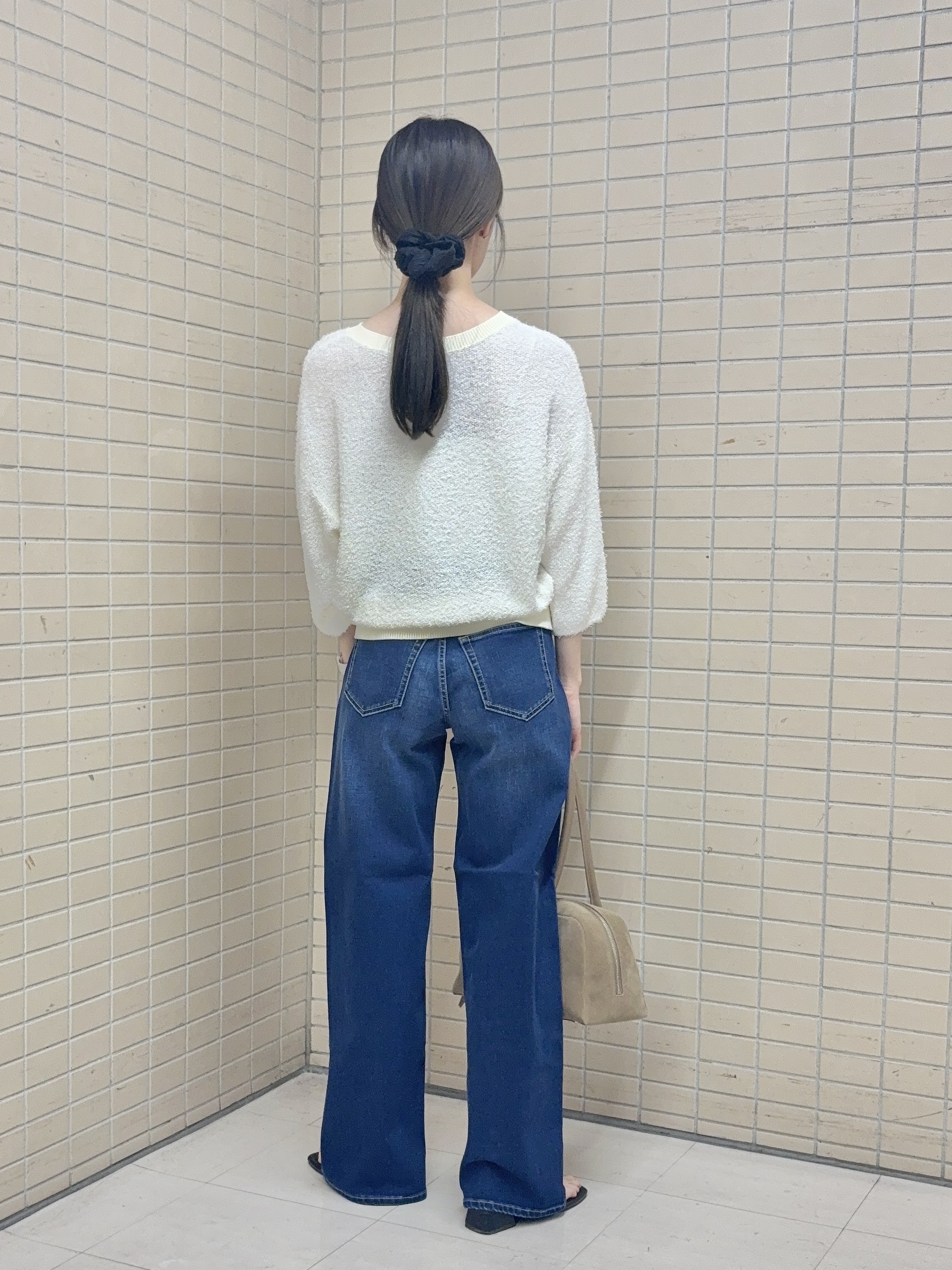 kyokaさんの「UNTITLED｜【ジャケットライク/前後2WAY】コットン混カールプルオーバー」を使ったコーディネート