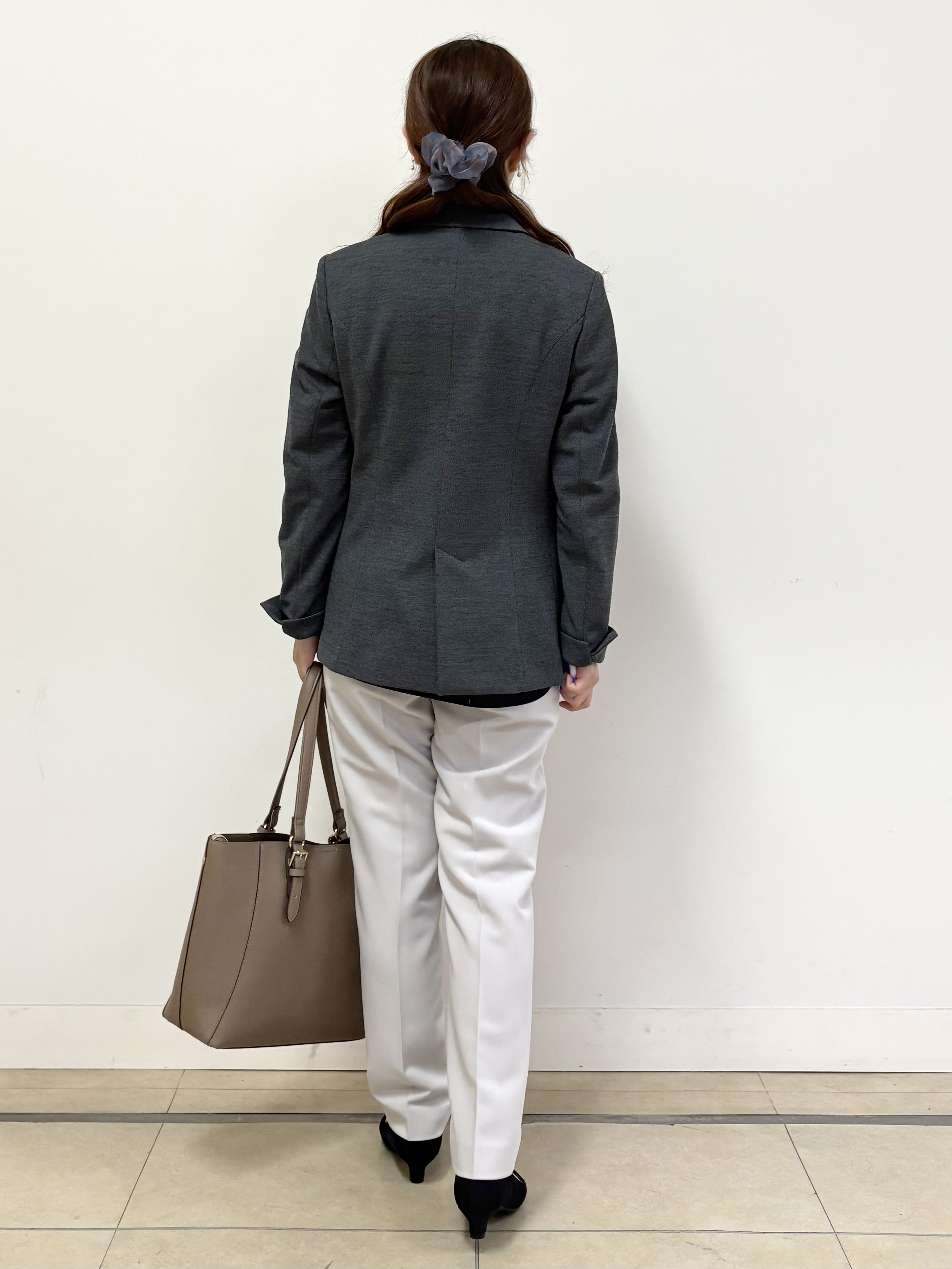 mikiさんの「Reflect｜【SS-4Lサイズ／セットアップ可】匠ジャケット／ロングテーラード」を使ったコーディネート