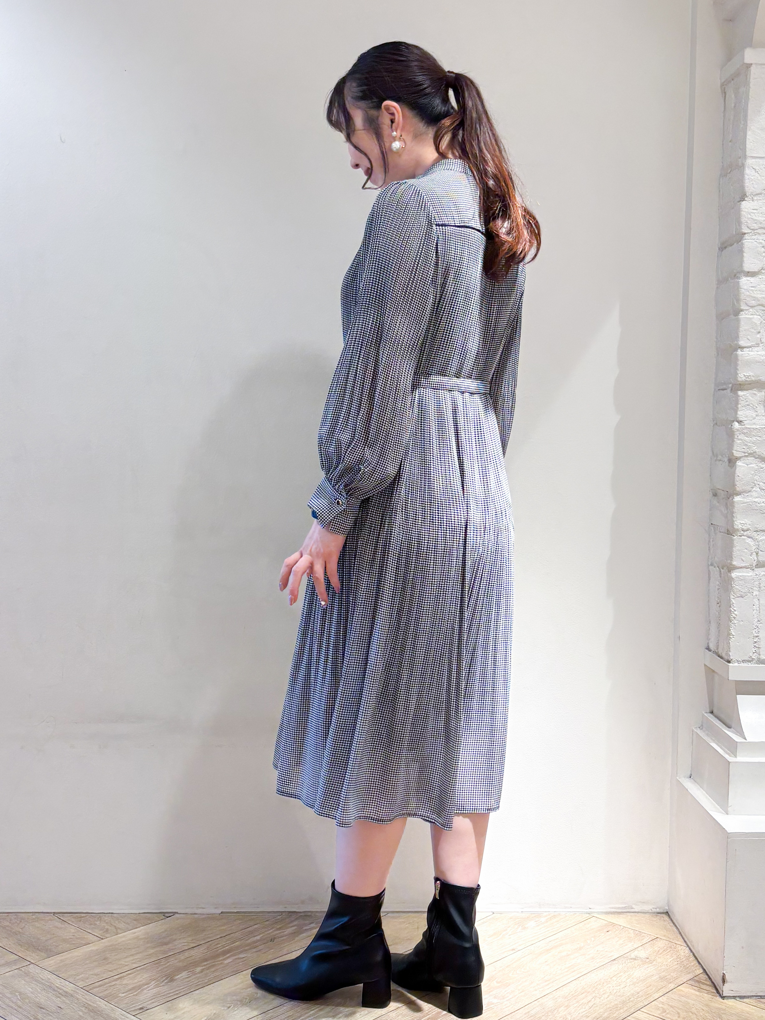 sayaさんの「index｜フェザーニットペプラムジレ【洗濯機OK】」を使ったコーディネート