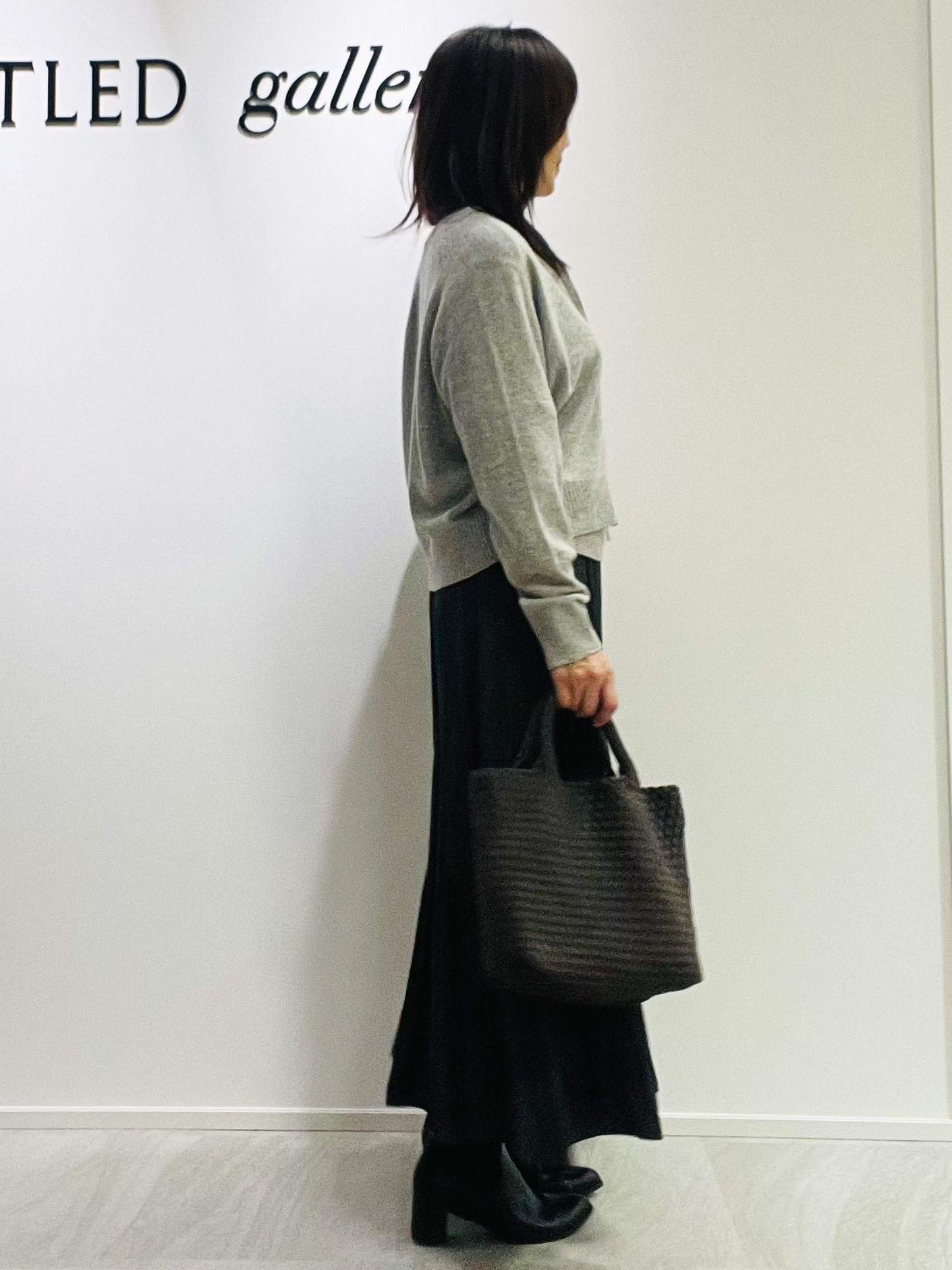 めいさんの「UNTITLED｜【アンサンブル可/秋羽織り】杢調ジップカーディガン」を使ったコーディネート