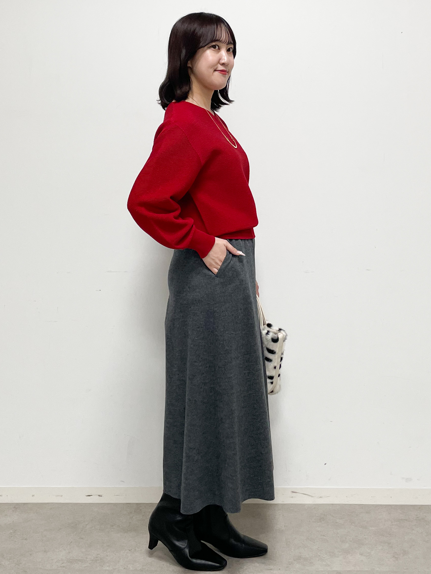 yukariさんの「Reflect｜ラウンドバーネックレス」を使ったコーディネート