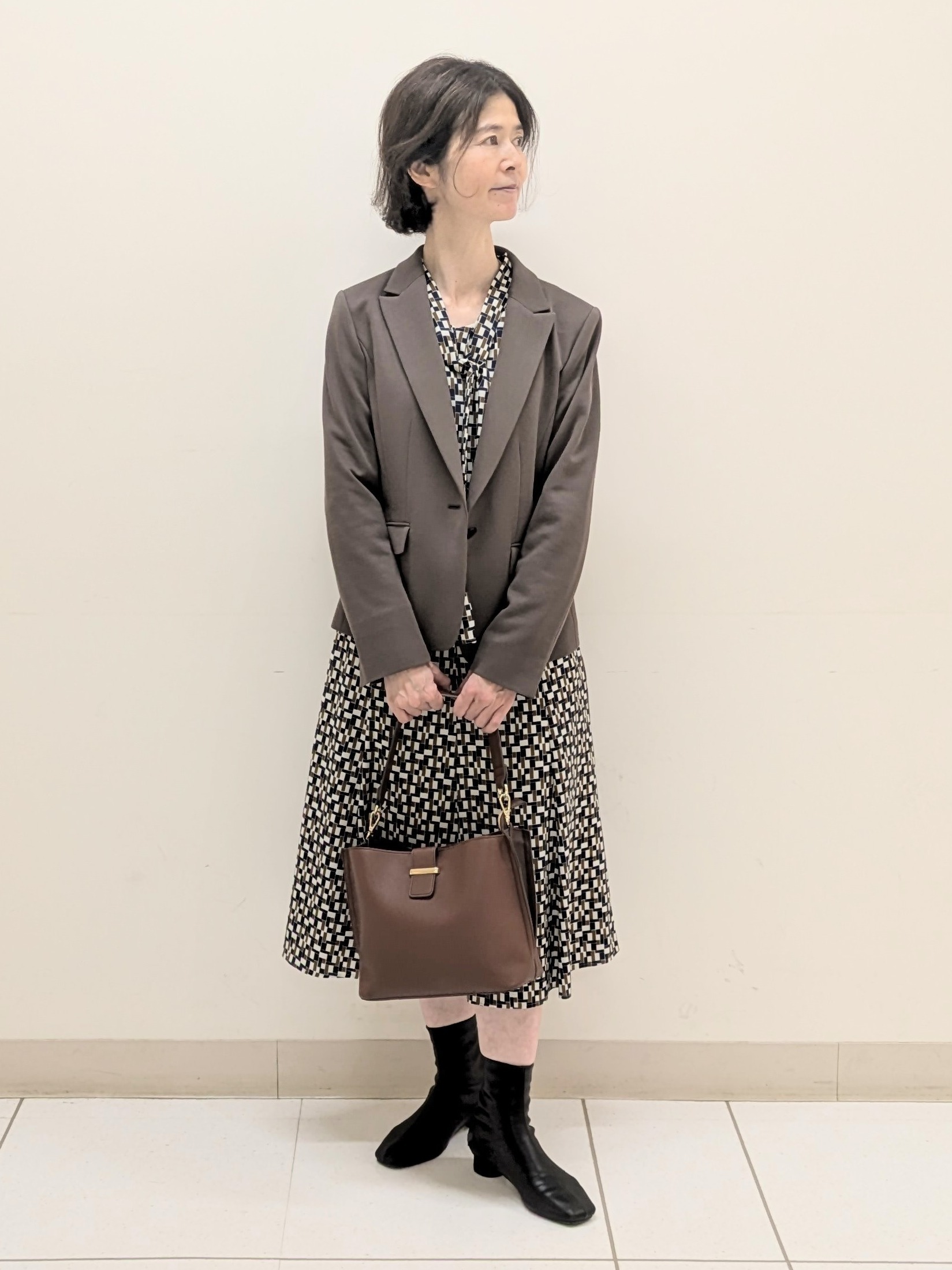 Rumiさんの「Reflect｜【SS-4Lサイズ／セットアップ可】匠ジャケット／ベーシックテーラード」を使ったコーディネート
