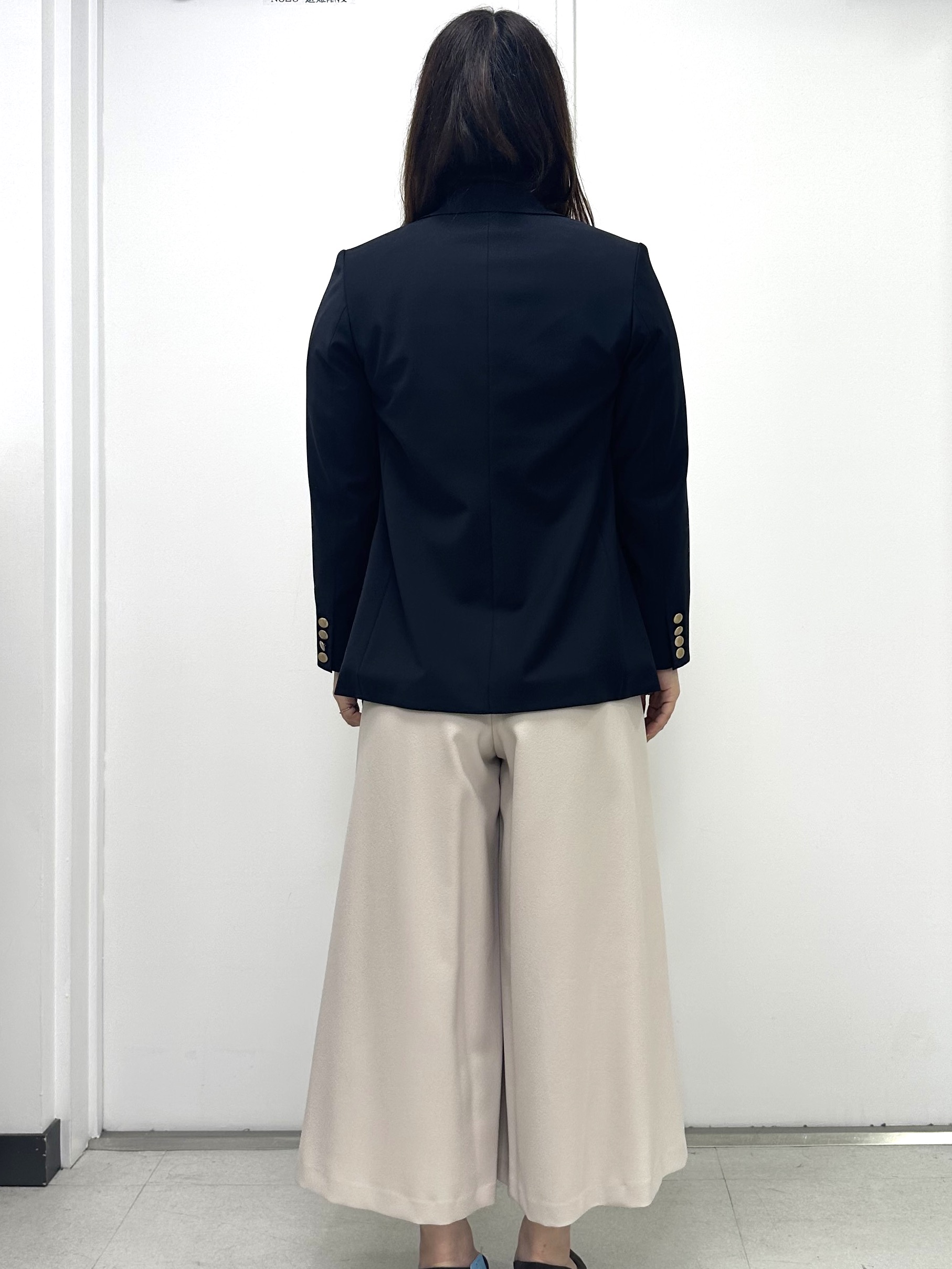 miさんの「Reflect｜【通勤】ダブルブレストジャケット」を使ったコーディネート