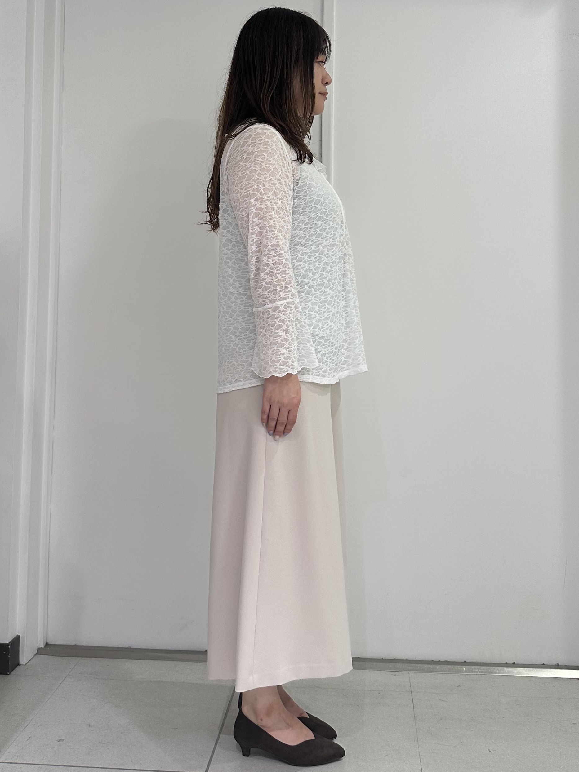 miさんの「Reflect｜【通勤】ダブルブレストジャケット」を使ったコーディネート