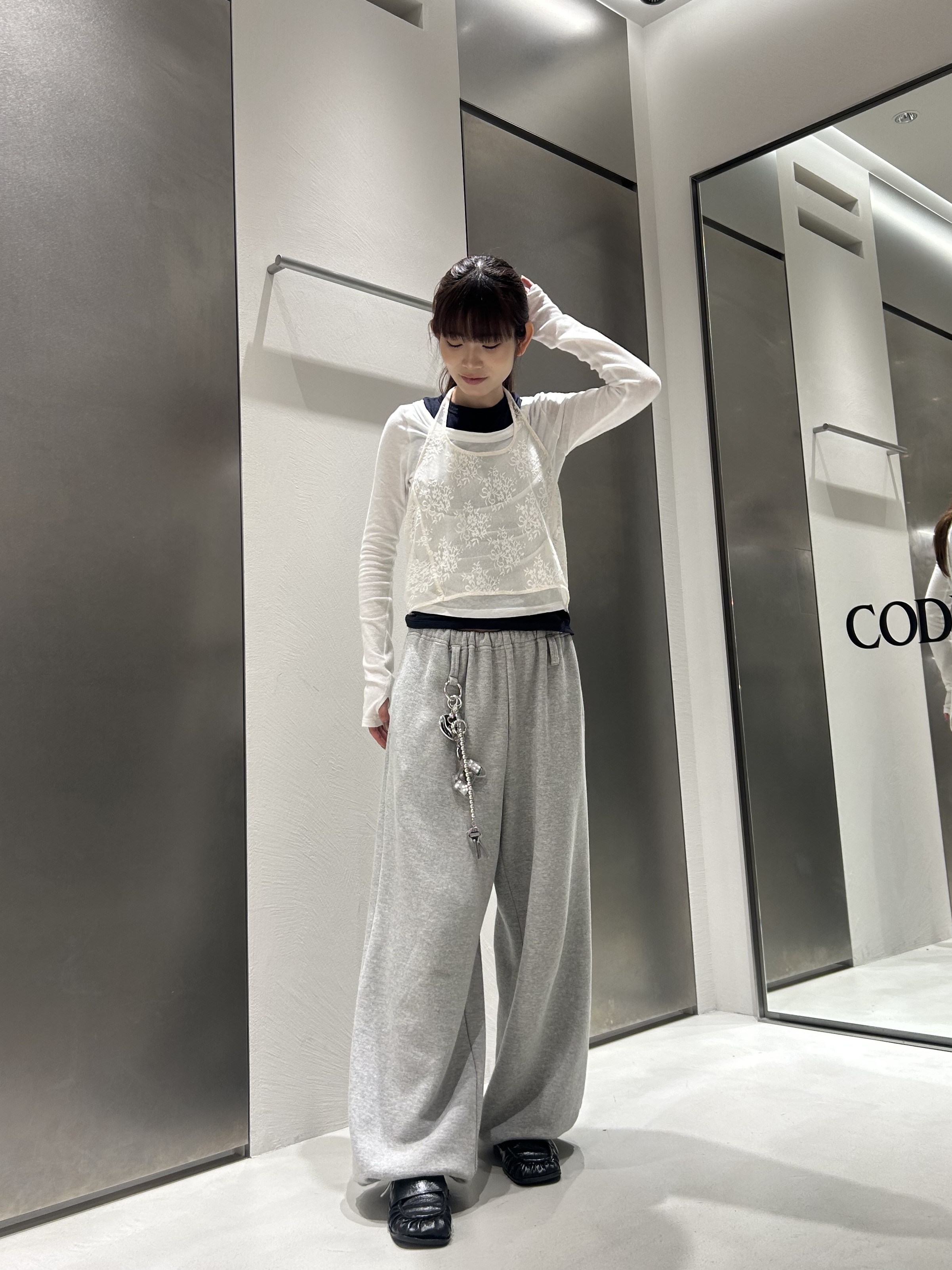 miniさんの「CODE A｜UKI UKI＊CODE A｜layered jersey trio set」を使ったコーディネート