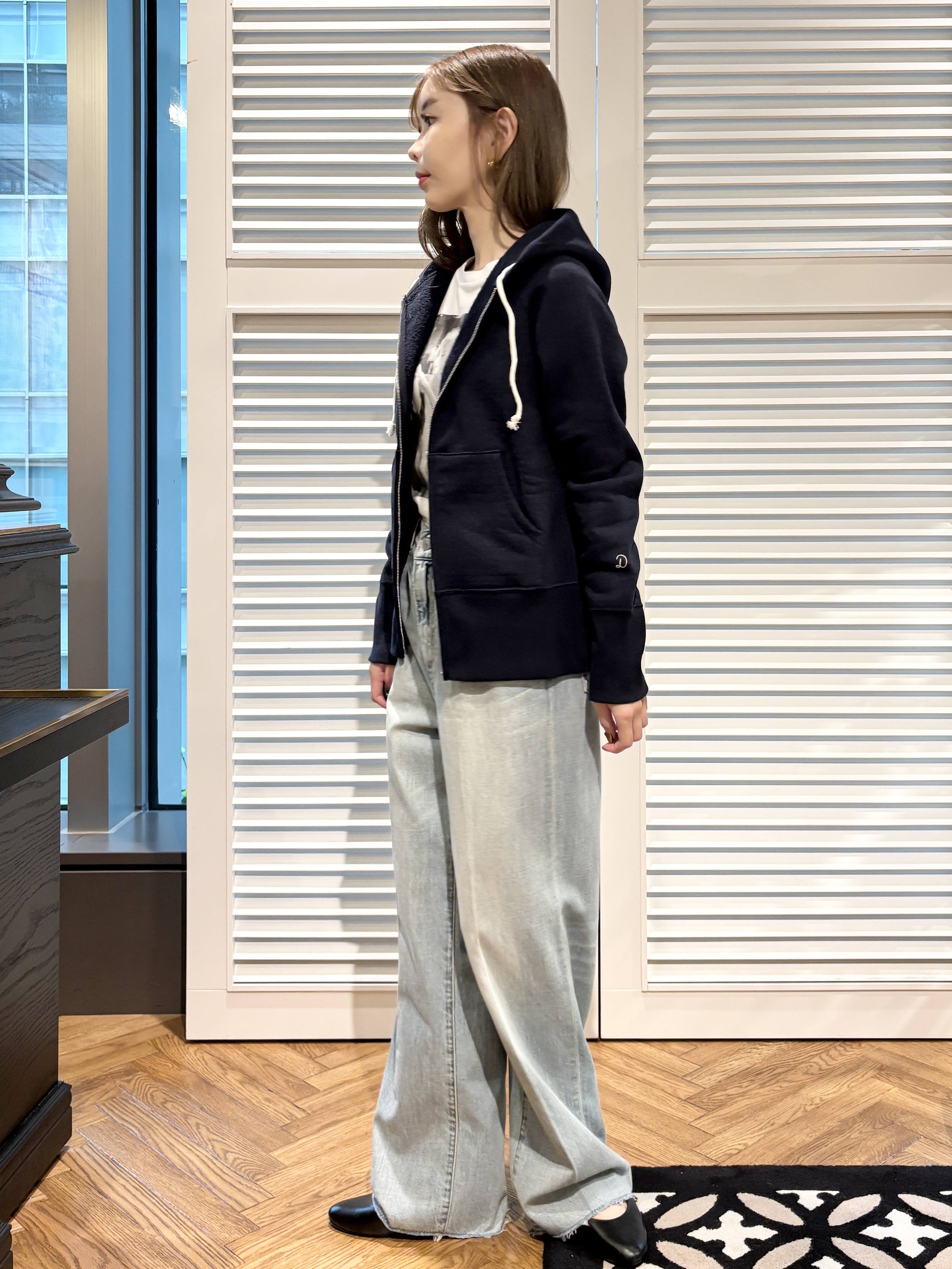 清水夏姫さんの「DRESSTERIOR｜【別注】マリリンモンロー/オフショットプリントT」を使ったコーディネート