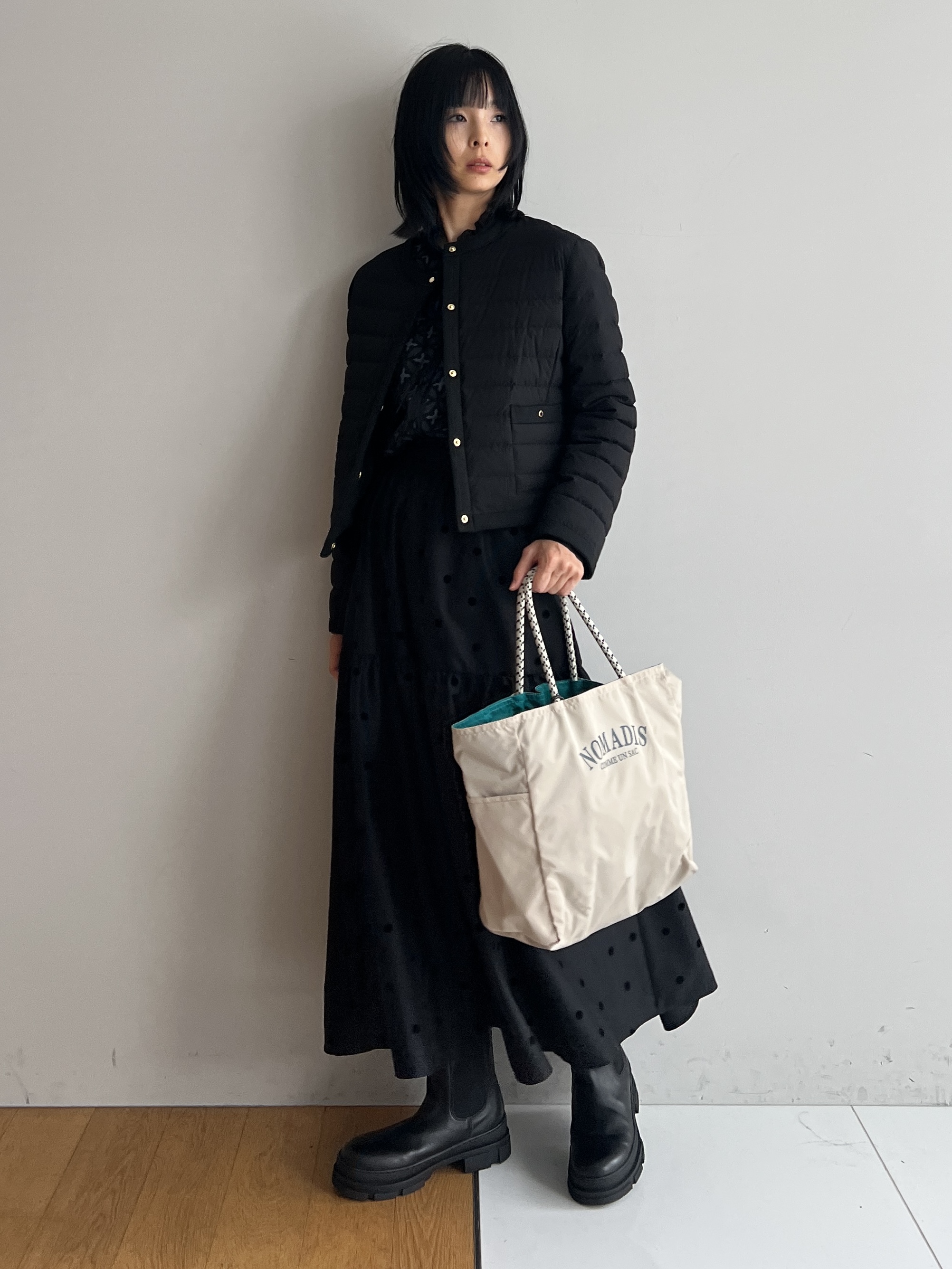 misaさんの「DRESSTERIOR｜ブガッティバッグ」を使ったコーディネート