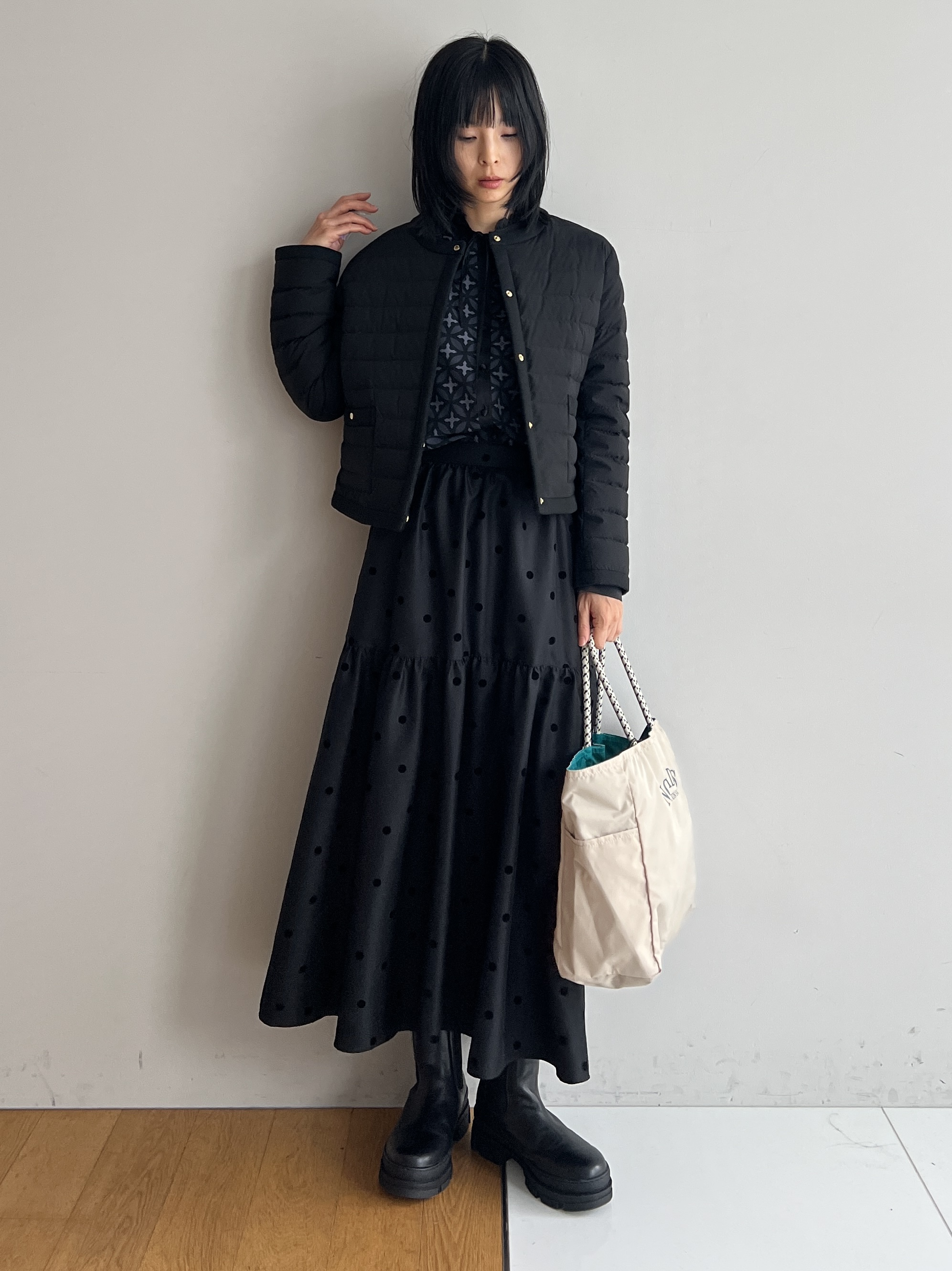 misaさんの「DRESSTERIOR｜ブガッティバッグ」を使ったコーディネート
