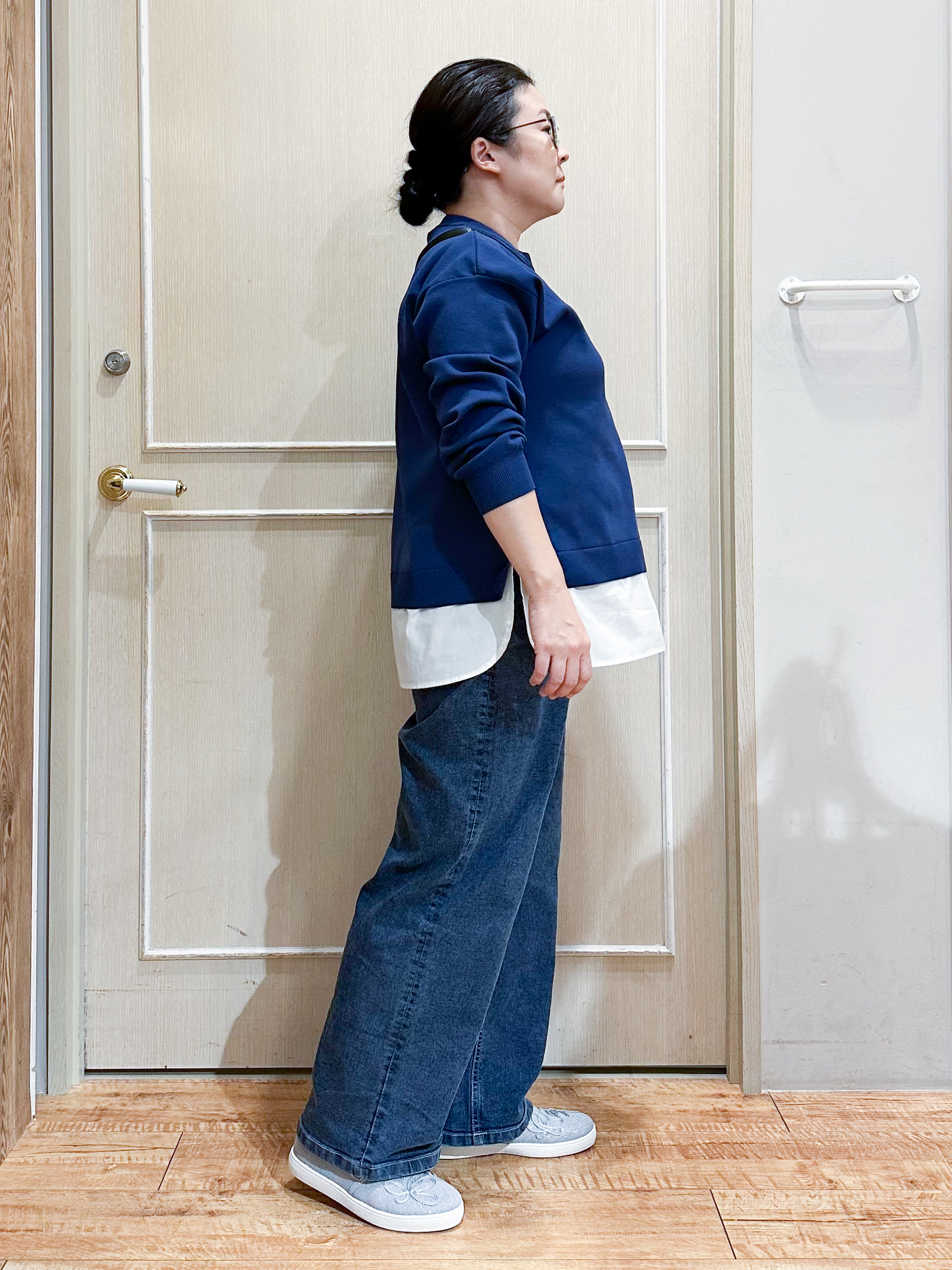 umeさんの「SHOO･LA･RUE｜【S-LL/撥水】ゴールドパーツで女性らしく ギャザーブルゾン」を使ったコーディネート