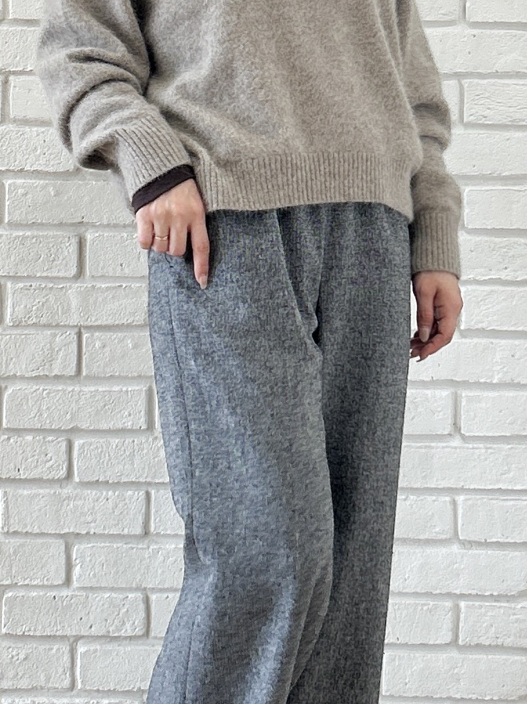 Kaiさんの「Dessin｜クルーネックシアーロングTシャツ」を使ったコーディネート