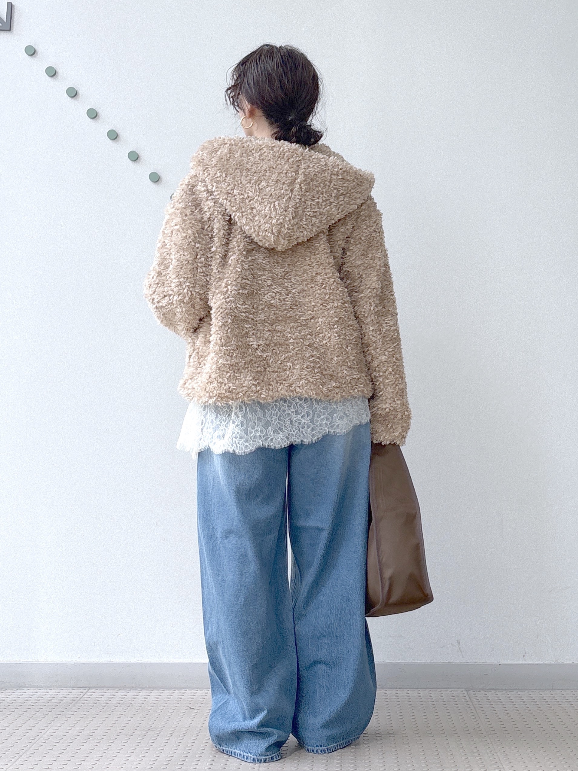 kawamuraさんの「DRESSTERIOR｜プードルボアパーカー」を使ったコーディネート