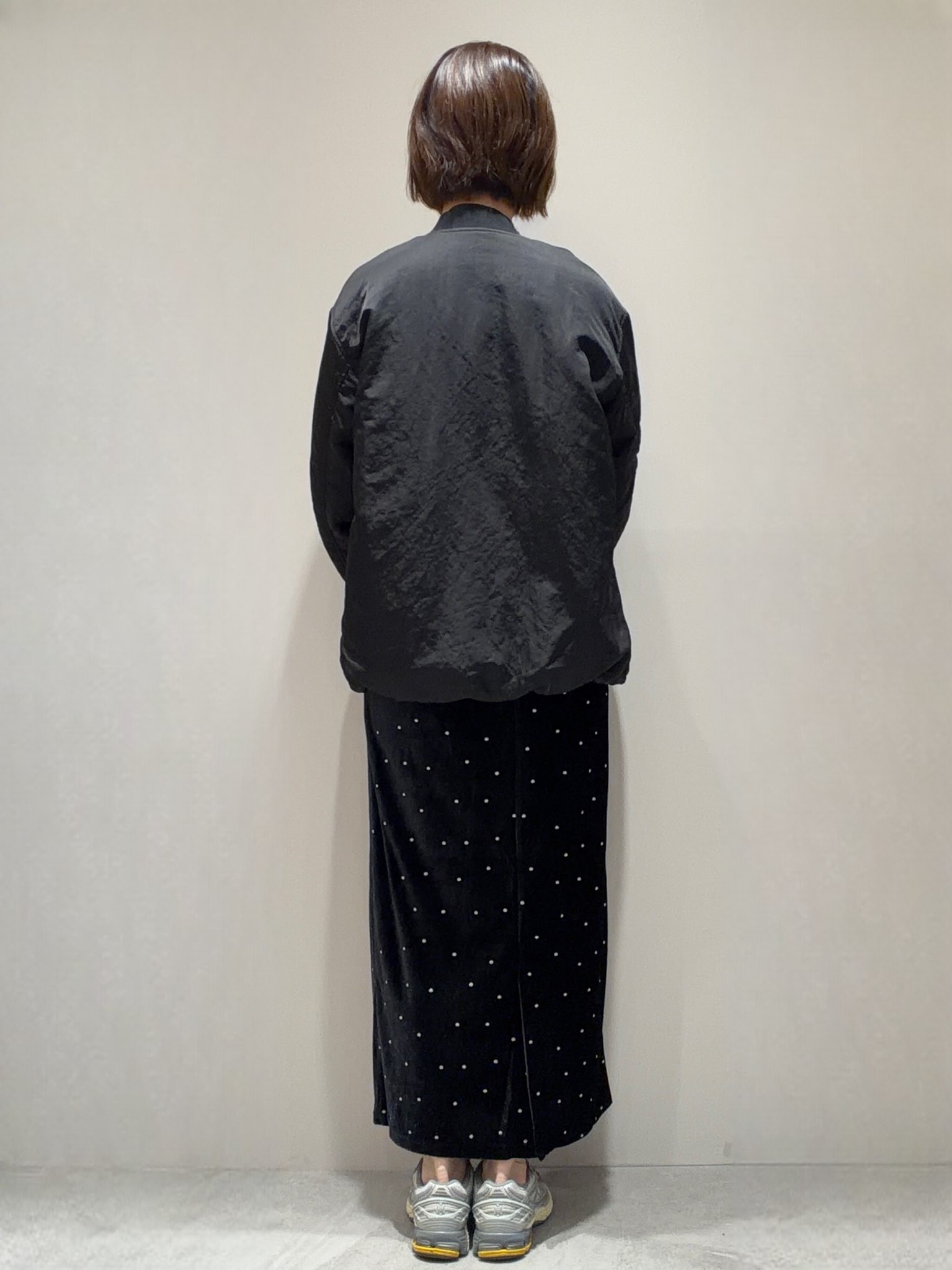 ふなきちさんの「OPAQUE.CLIP｜【保温中綿／撥水】ミドルMA－1《洗濯機OK》」を使ったコーディネート