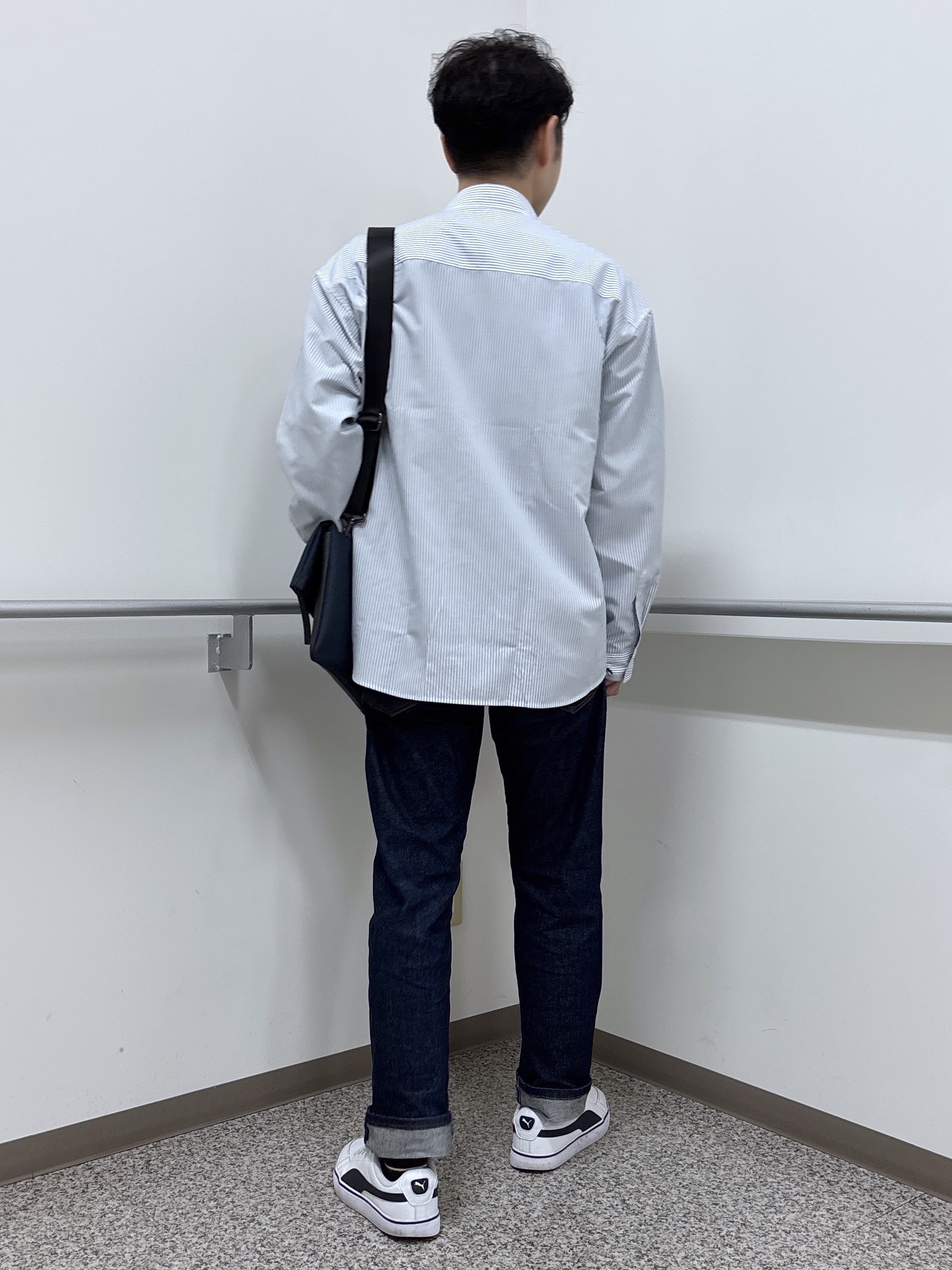 KEIさんの「TAKEO KIKUCHI｜【日本製/Sサイズ～】リラックスフィットシャツ」を使ったコーディネート