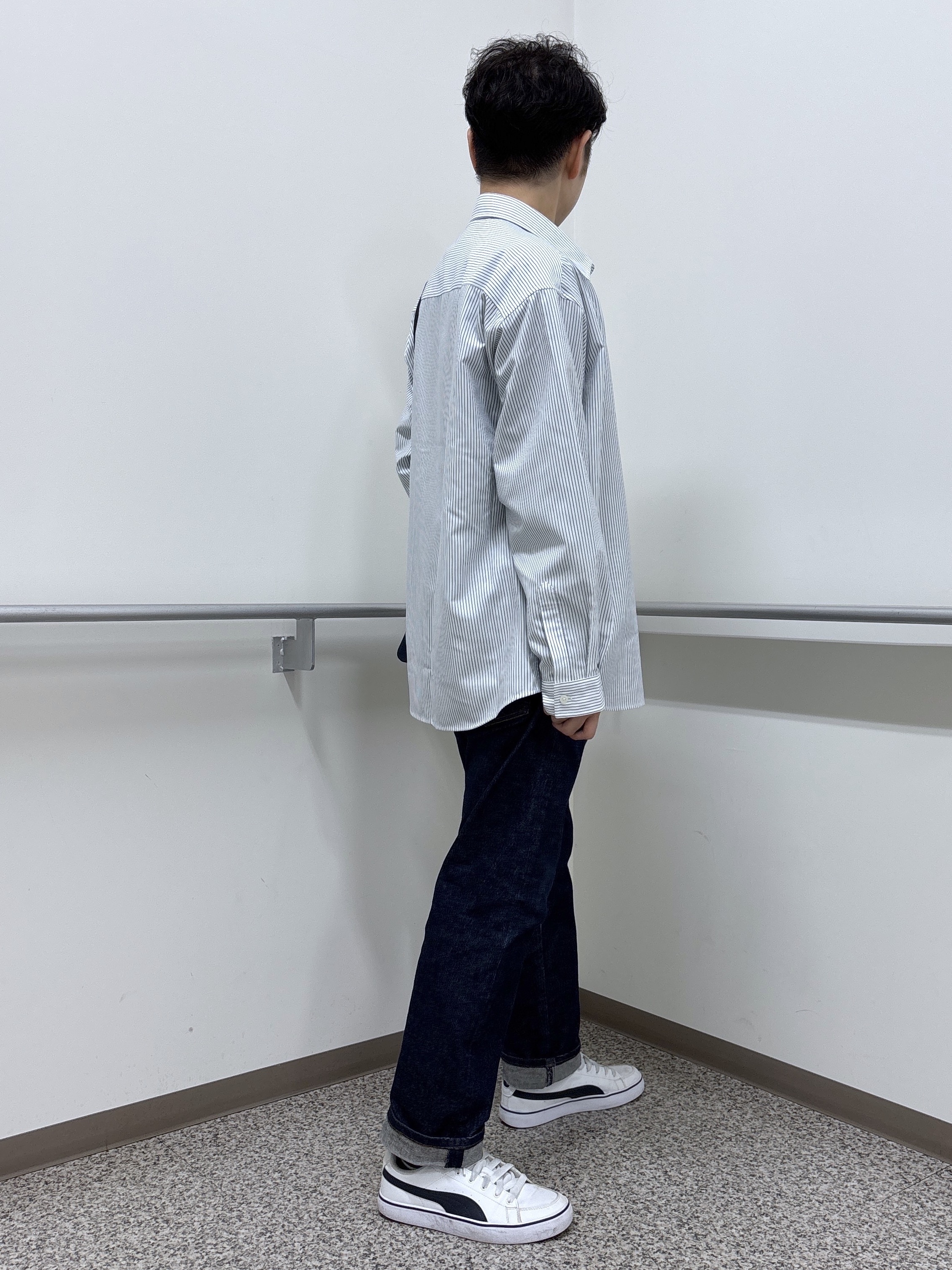 KEIさんの「TAKEO KIKUCHI｜【日本製/Sサイズ～】リラックスフィットシャツ」を使ったコーディネート