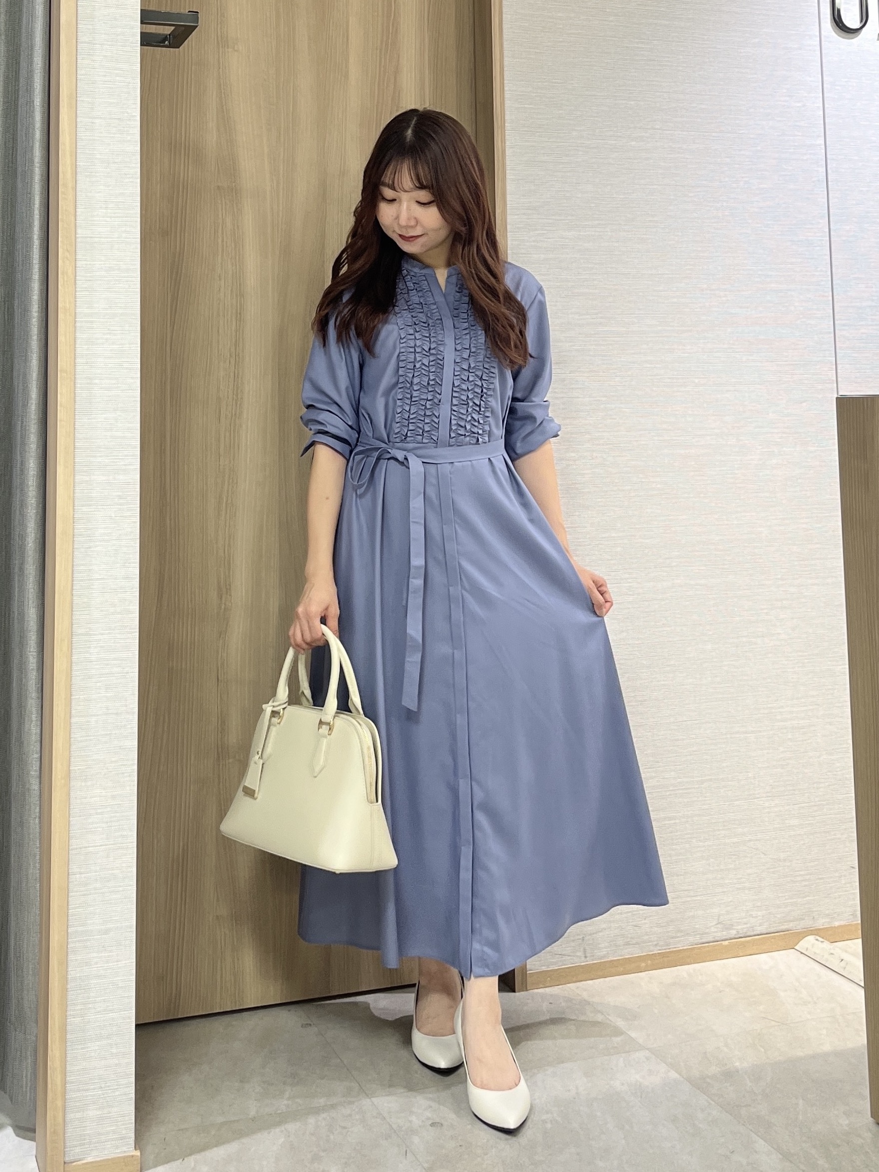 KAHOさんの「UNTITLED｜【日本製・本革】Comfit Dresser Pumps（コンフィットドレッサーパンプス）」を使ったコーディネート