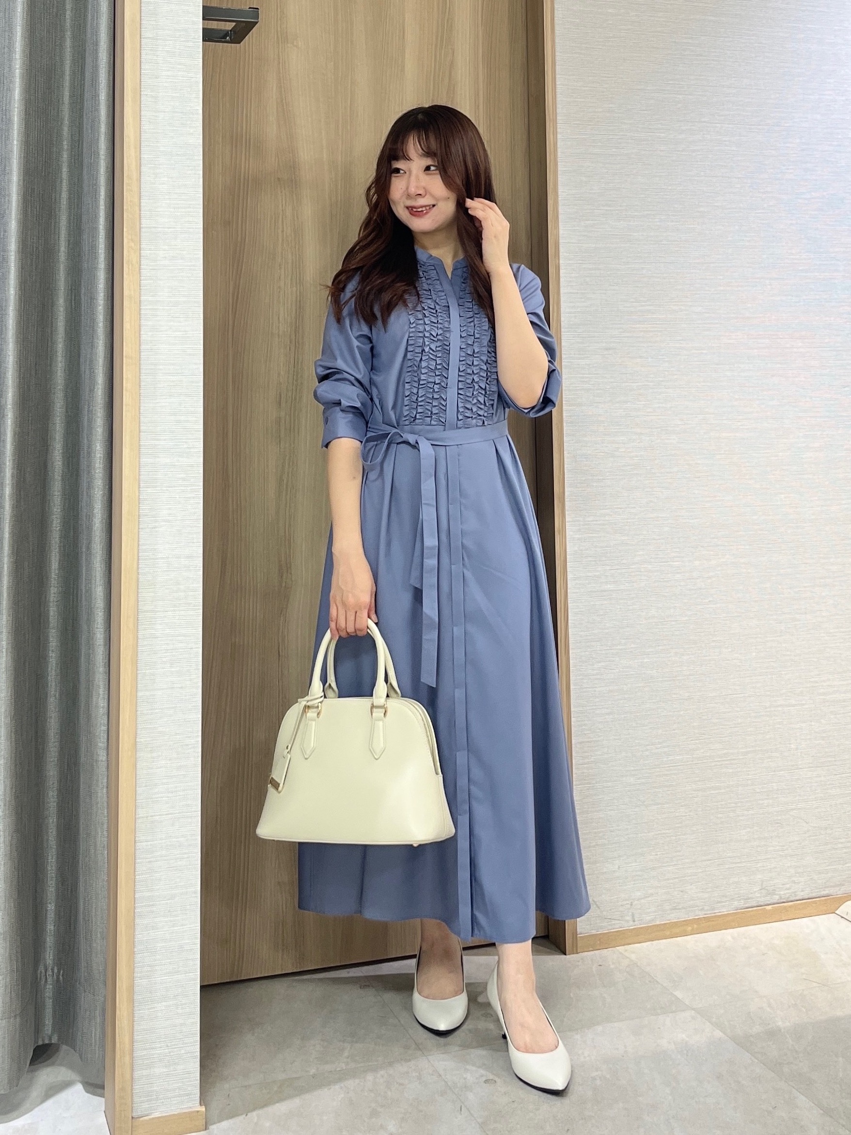KAHOさんの「UNTITLED｜【日本製・本革】Comfit Dresser Pumps（コンフィットドレッサーパンプス）」を使ったコーディネート
