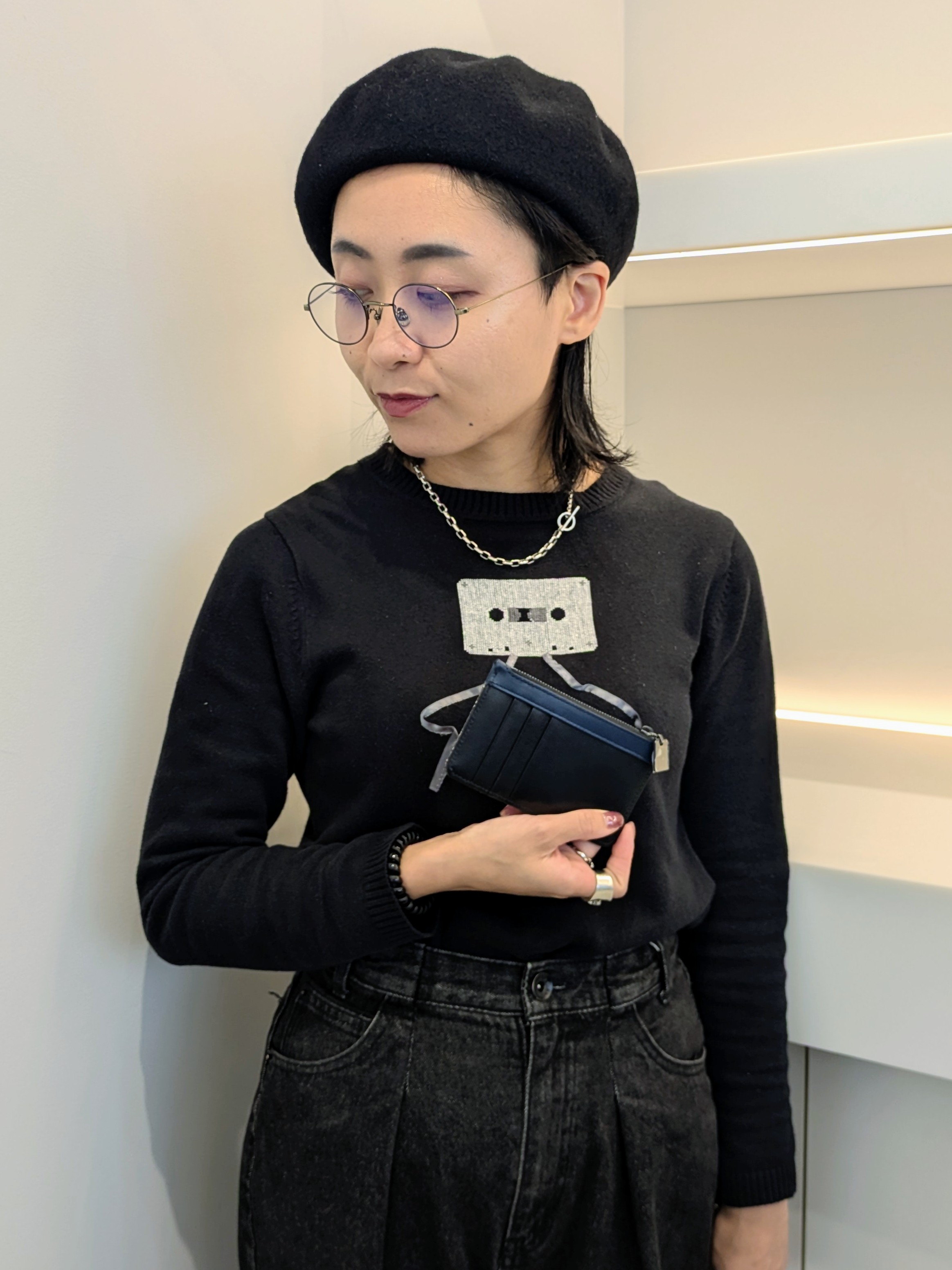 MTさんの「HIROKO HAYASHI｜GIRASOLE（ジラソーレ）フラグメントケース」を使ったコーディネート