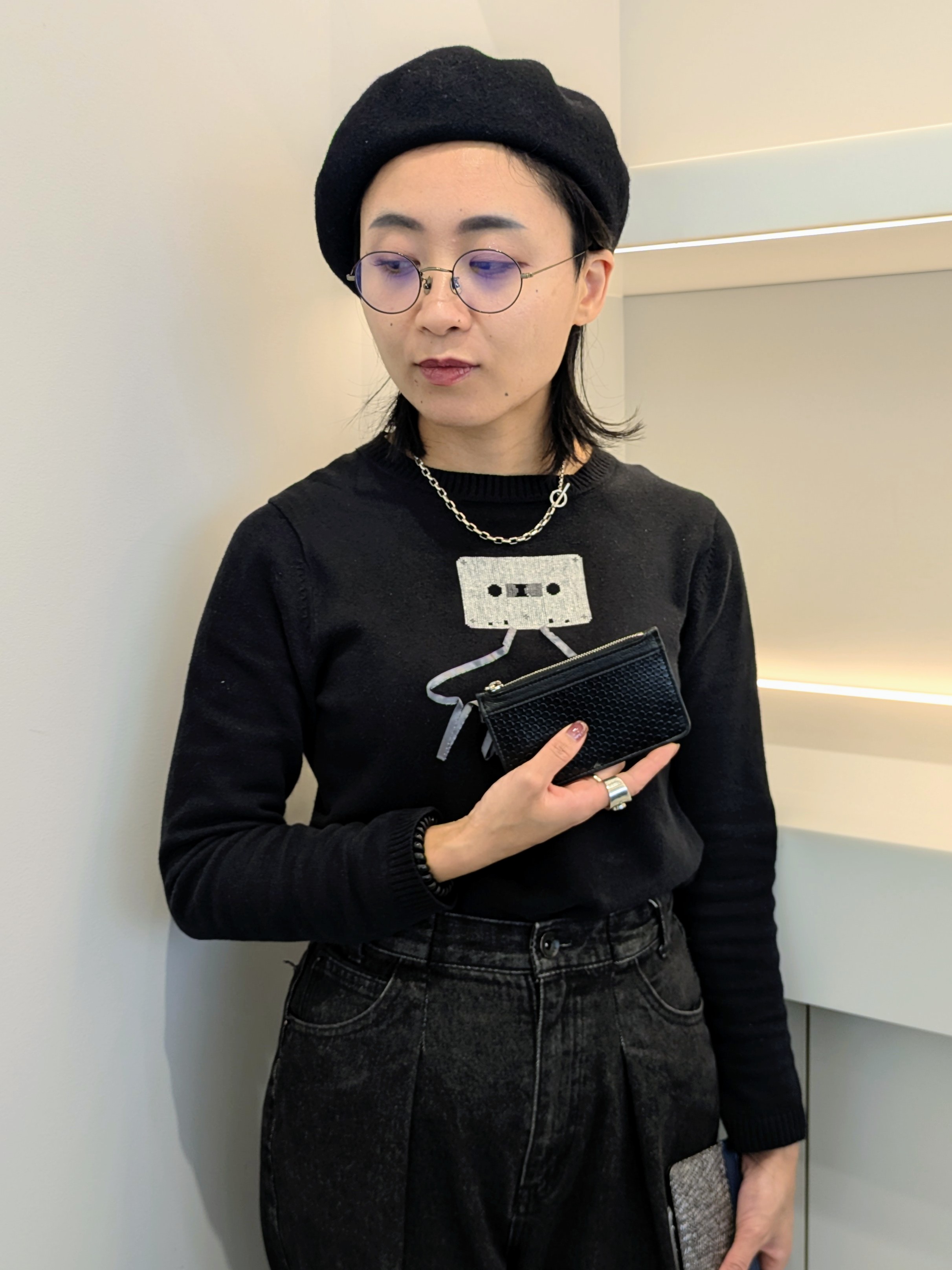 MTさんの「HIROKO HAYASHI｜GIRASOLE（ジラソーレ）フラグメントケース」を使ったコーディネート