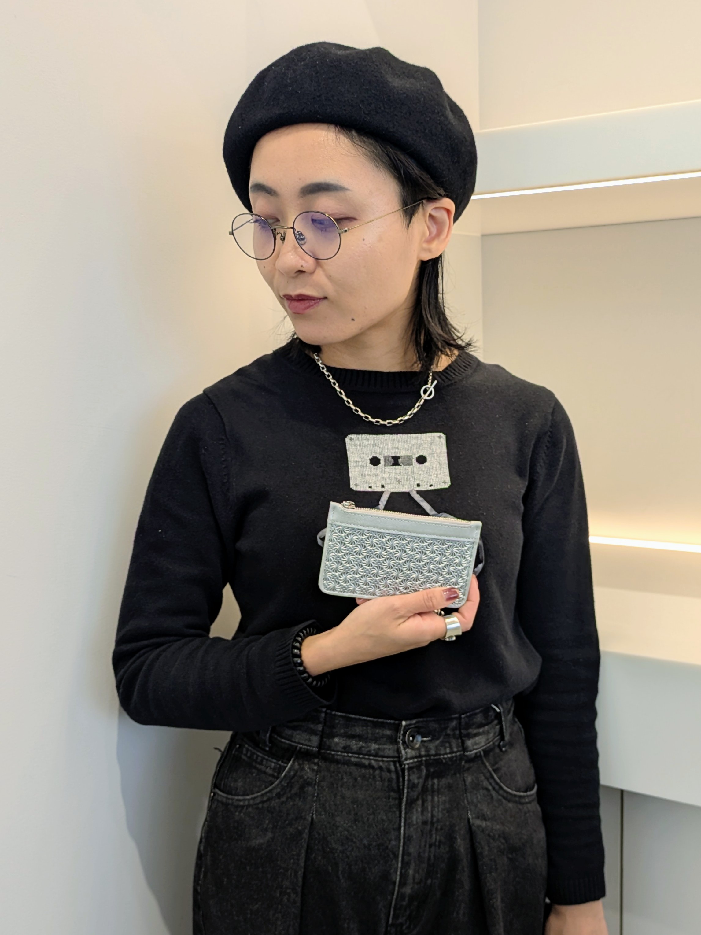 MTさんの「HIROKO HAYASHI｜GIRASOLE（ジラソーレ）フラグメントケース」を使ったコーディネート