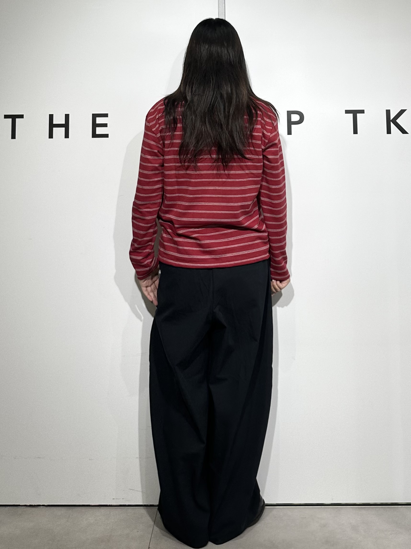 cottonさんの「THE SHOP TK｜【洗濯機OK】レトロな雰囲気漂う ボーダーポロシャツ」を使ったコーディネート