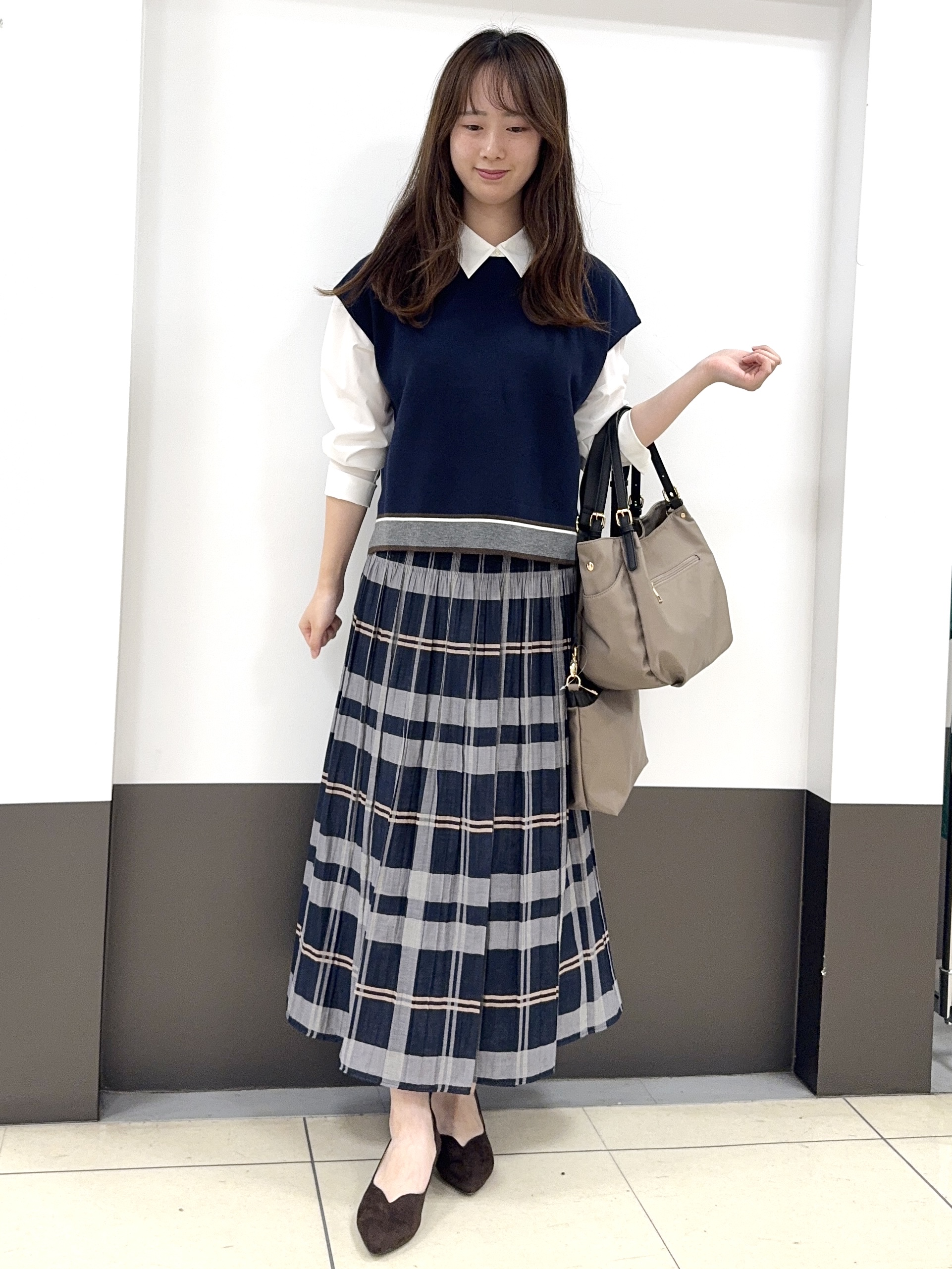 Nrinさんの「Reflect｜【羽織◎】オフボディシルエットシャツ」を使ったコーディネート