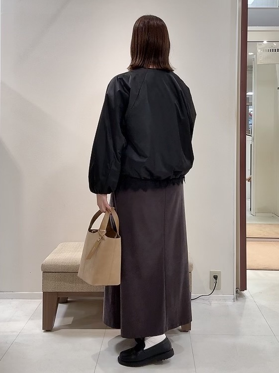 YUIさんの「UNTITLED｜【軽アウター/中綿/秋冬コート】ショートブルゾン」を使ったコーディネート