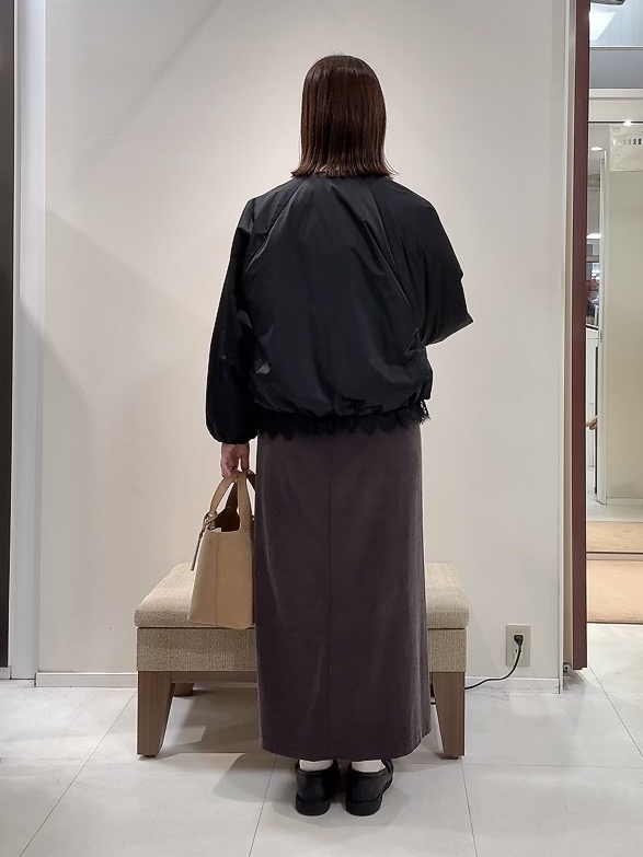 YUIさんの「UNTITLED｜【軽アウター/中綿/秋冬コート】ショートブルゾン」を使ったコーディネート