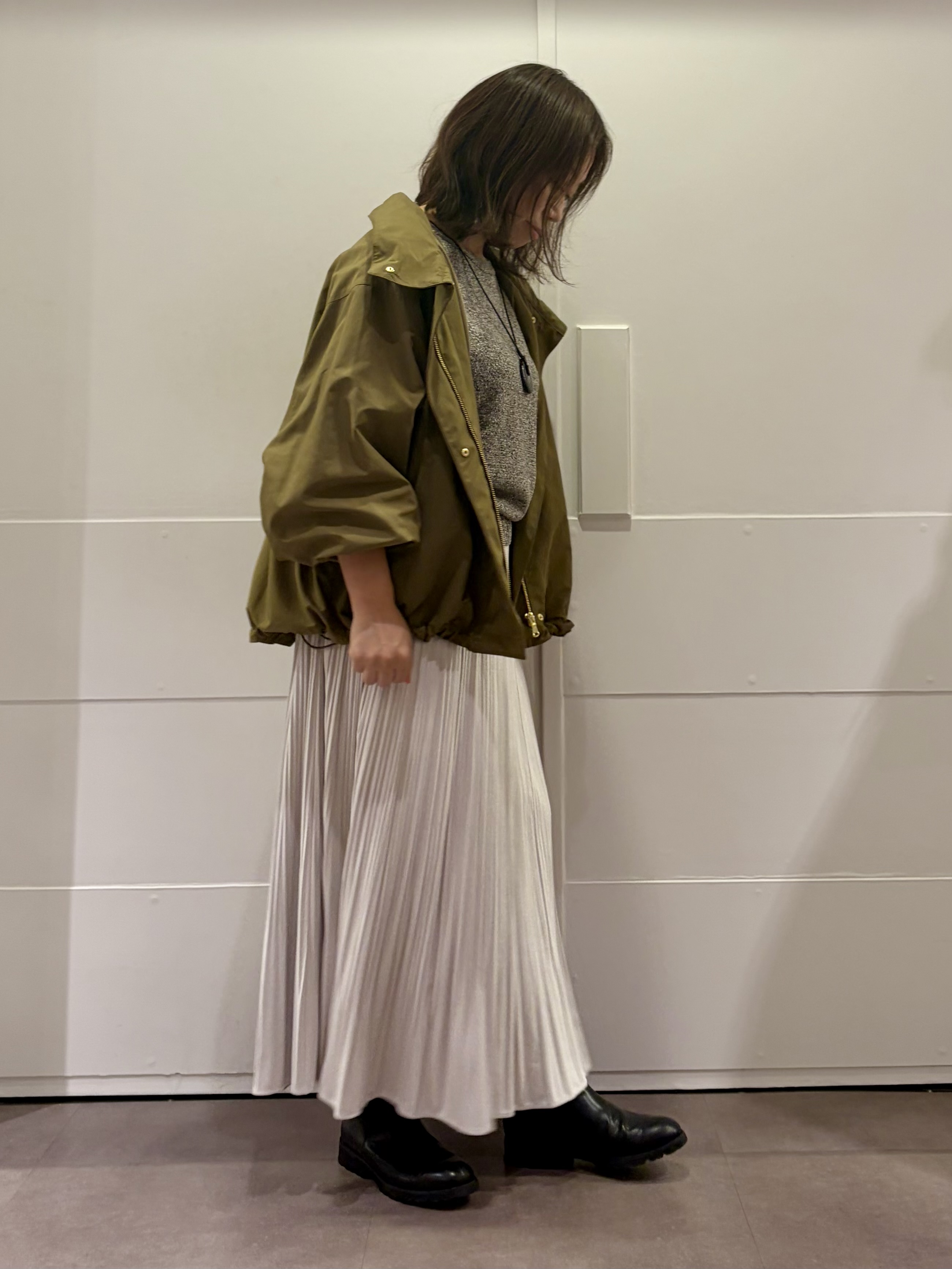 TOKOさんの「UNTITLED｜【アンサンブル可/手洗い可】杢調プルオーバーニット」を使ったコーディネート