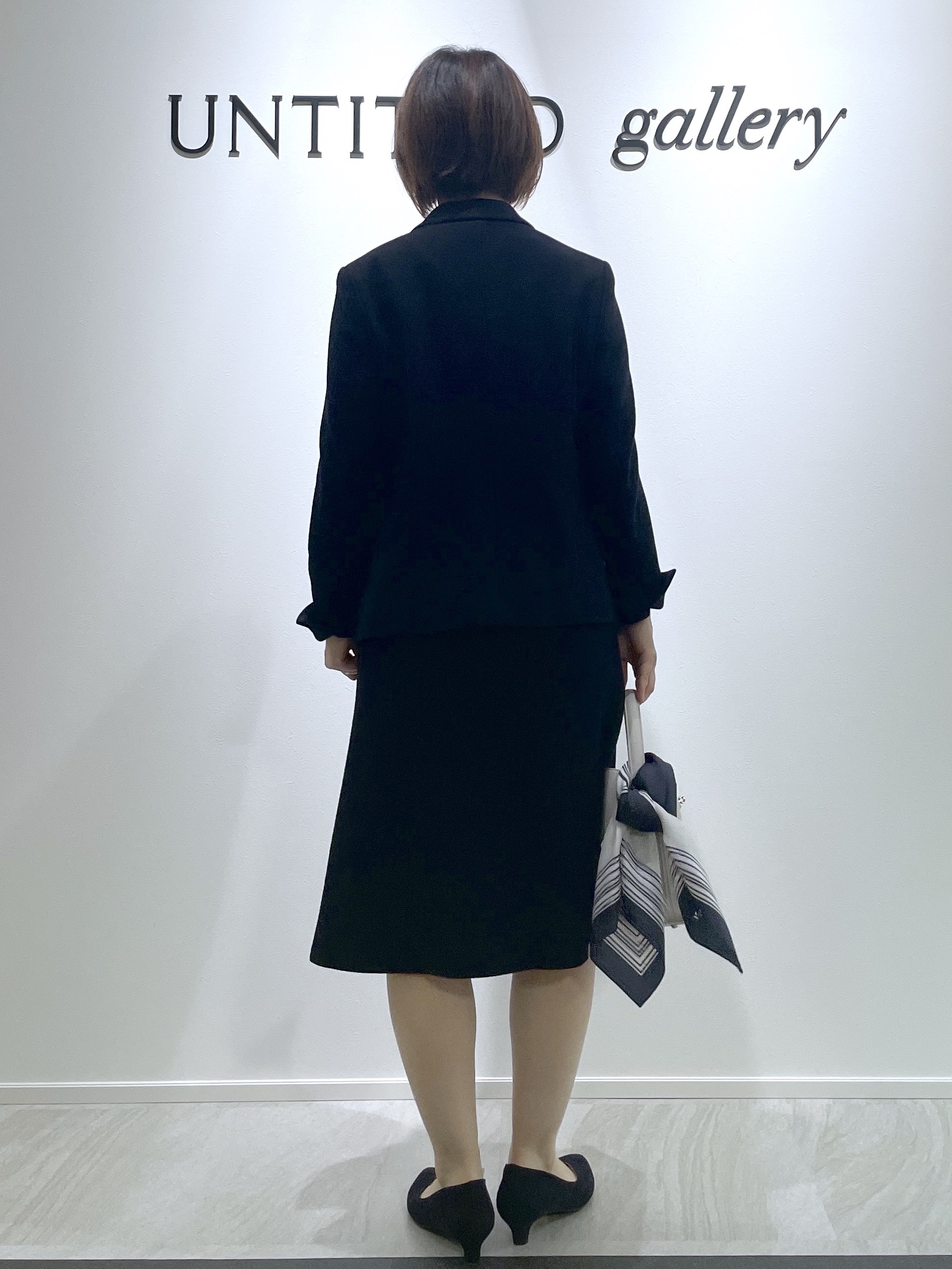 hanaさんの「UNTITLED｜【ウール100/仕事着/スーツ】ミルドジャージテーラードジャケット」を使ったコーディネート