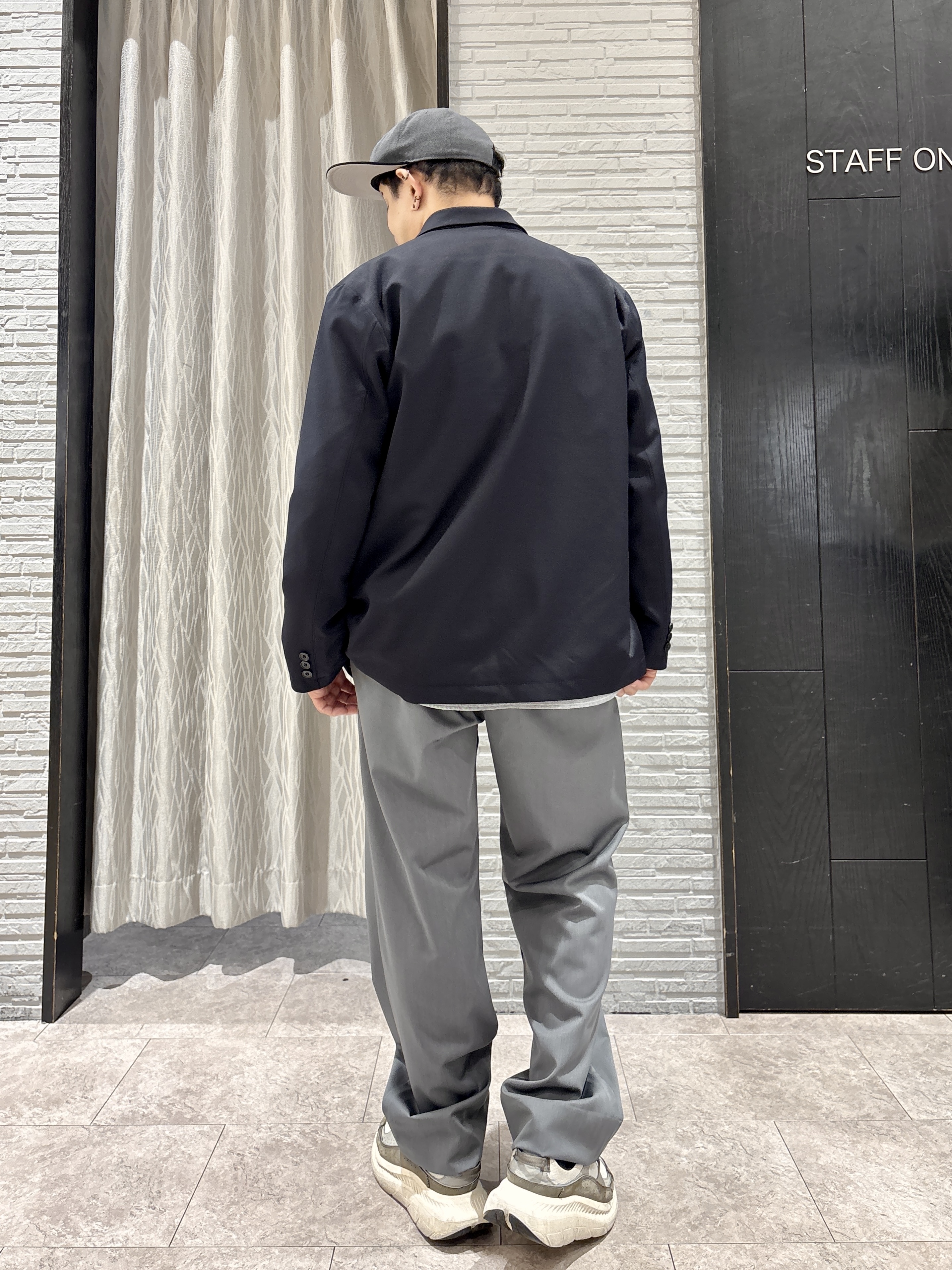 Pーyamaさんの「THE SHOP TK｜ダブルブレストジャケット」を使ったコーディネート