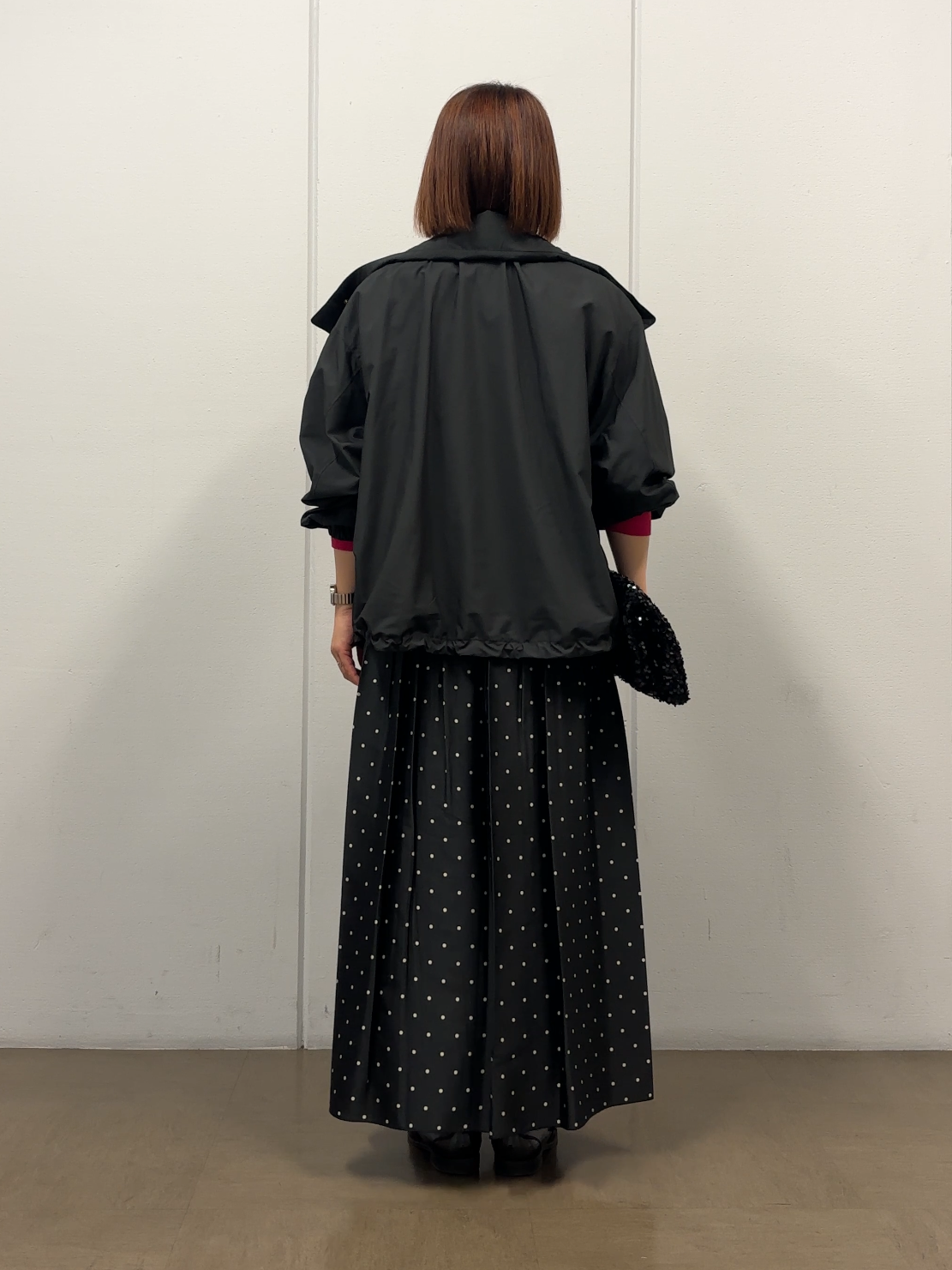 SaKiさんの「UNTITLED｜【撥水/軽アウター/2way】タフタマウンテンパーカー」を使ったコーディネート