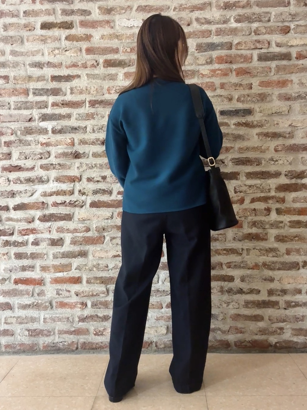 tokiさんの「THE SHOP TK｜【毛玉防止/蓄熱/洗える】美映えガーターニット」を使ったコーディネート