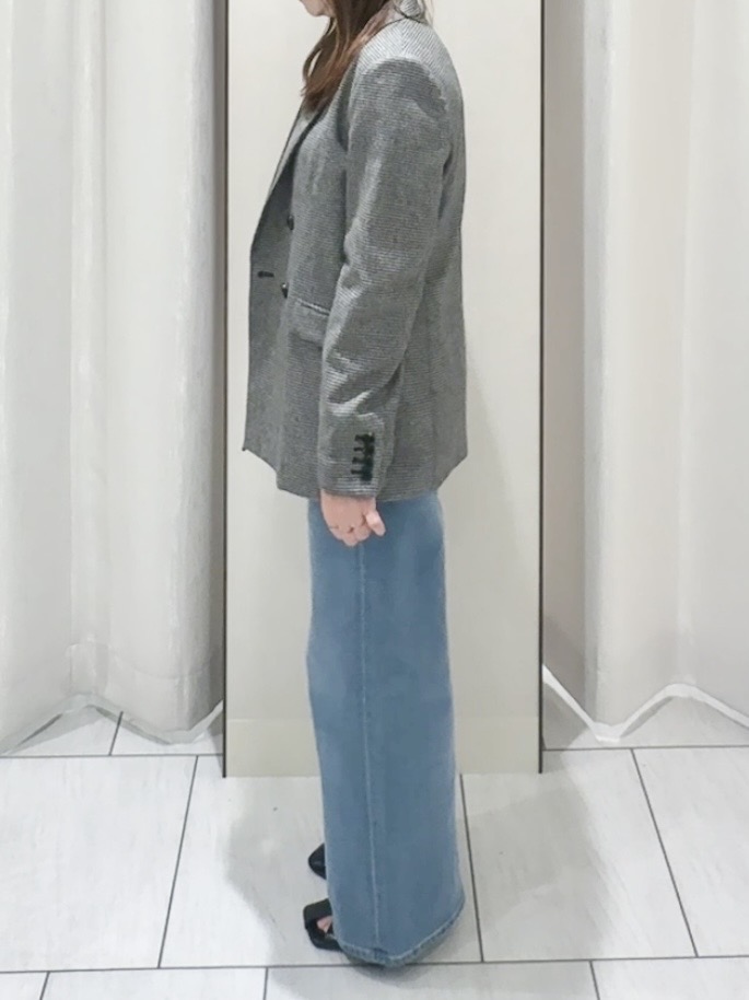 ʏᴜᴋɪᴋᴏさんの「UNTITLED｜【セットアップ可/通勤にも】ウールダブルジャケット」を使ったコーディネート