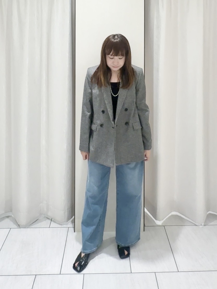 ʏᴜᴋɪᴋᴏさんの「UNTITLED｜【セットアップ可/通勤にも】ウールダブルジャケット」を使ったコーディネート