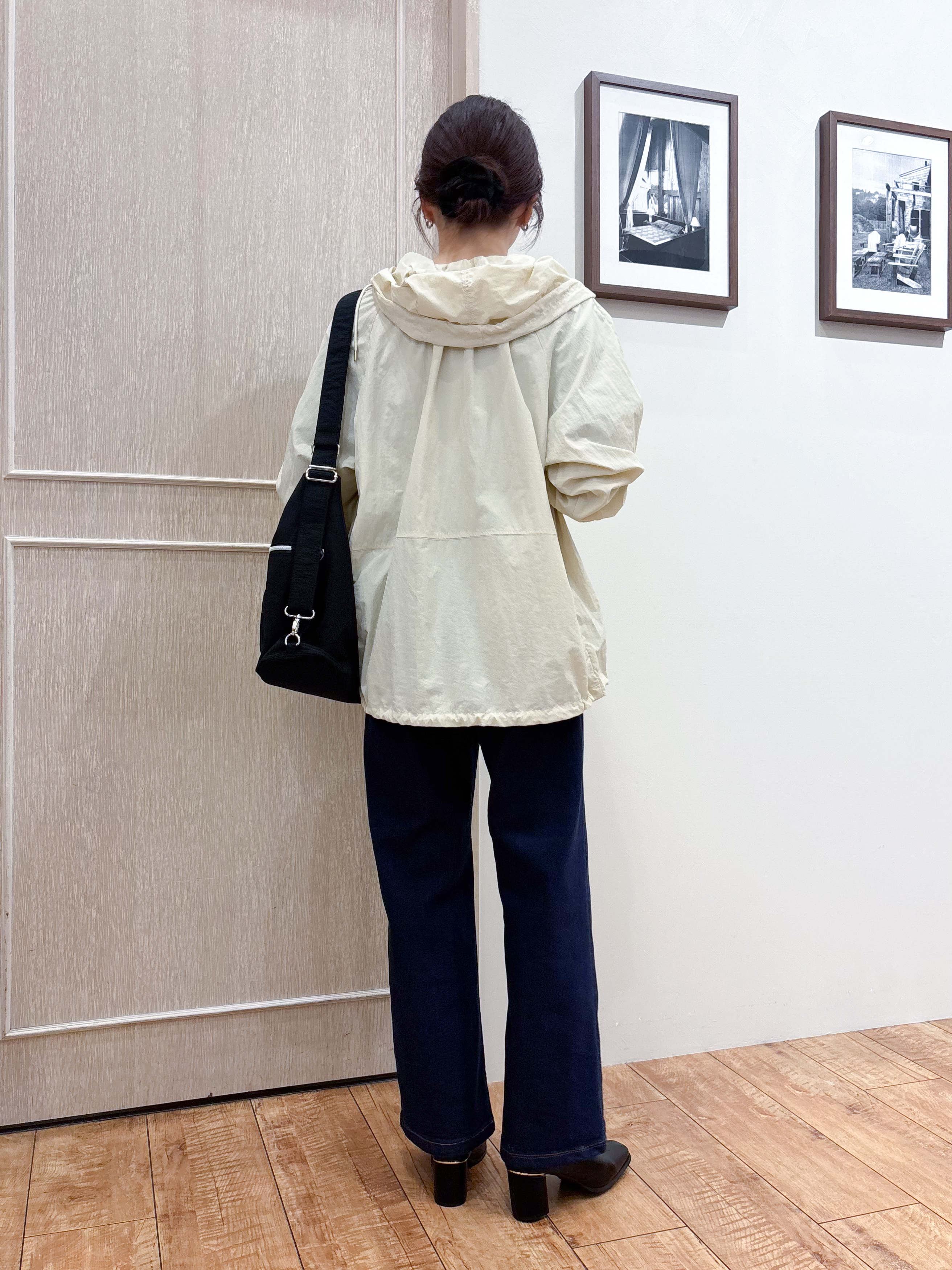 なみさんの「SHOO･LA･RUE｜【S-LL/撥水】ゴールドパーツで女性らしく ギャザーブルゾン」を使ったコーディネート