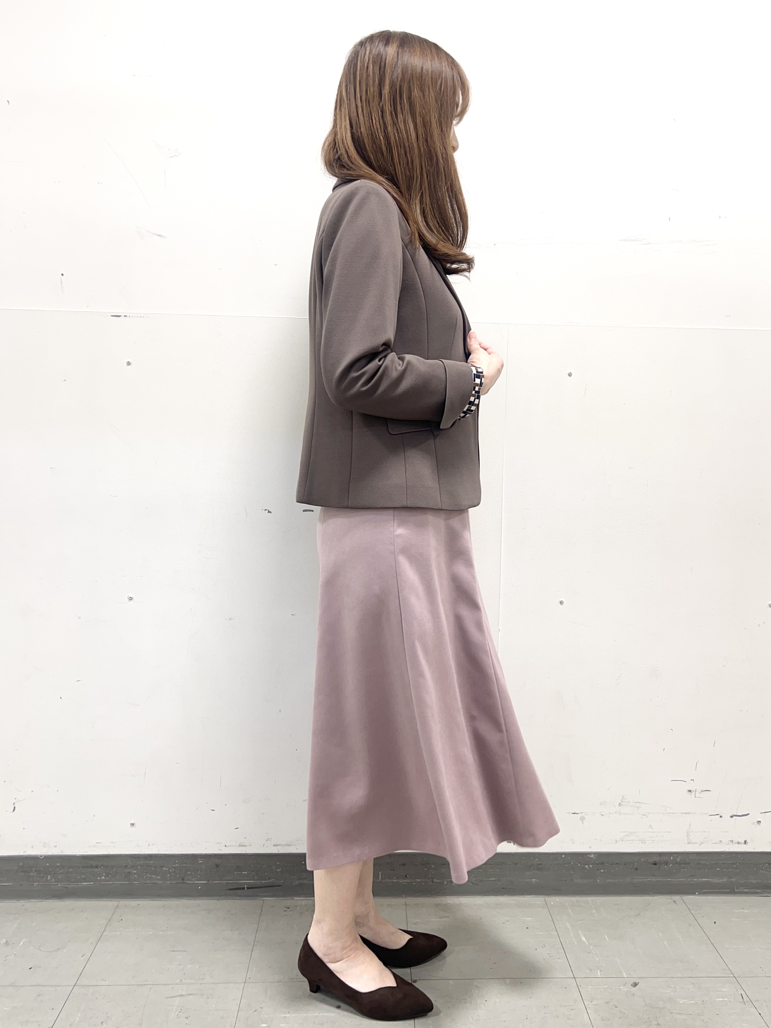yuさんの「Reflect｜【SS-4Lサイズ／セットアップ可】匠ジャケット／ベーシックテーラード」を使ったコーディネート