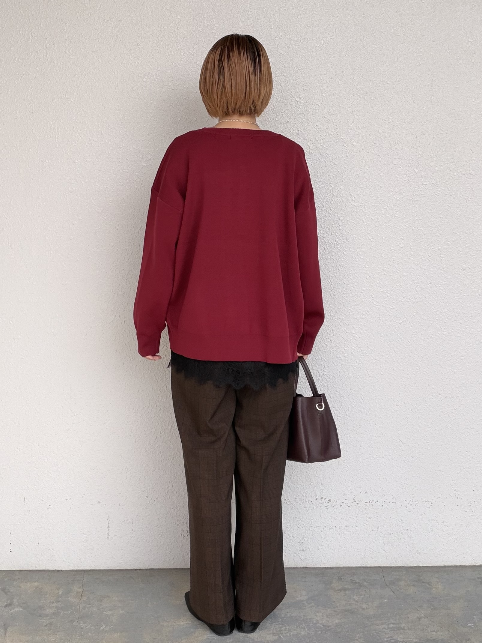 ひらしーさんの「SHOO･LA･RUE｜【セットアップ可/洗濯機可】軽やかに羽織れる スポンディッシュ ニットカーディガン」を使ったコーディネート