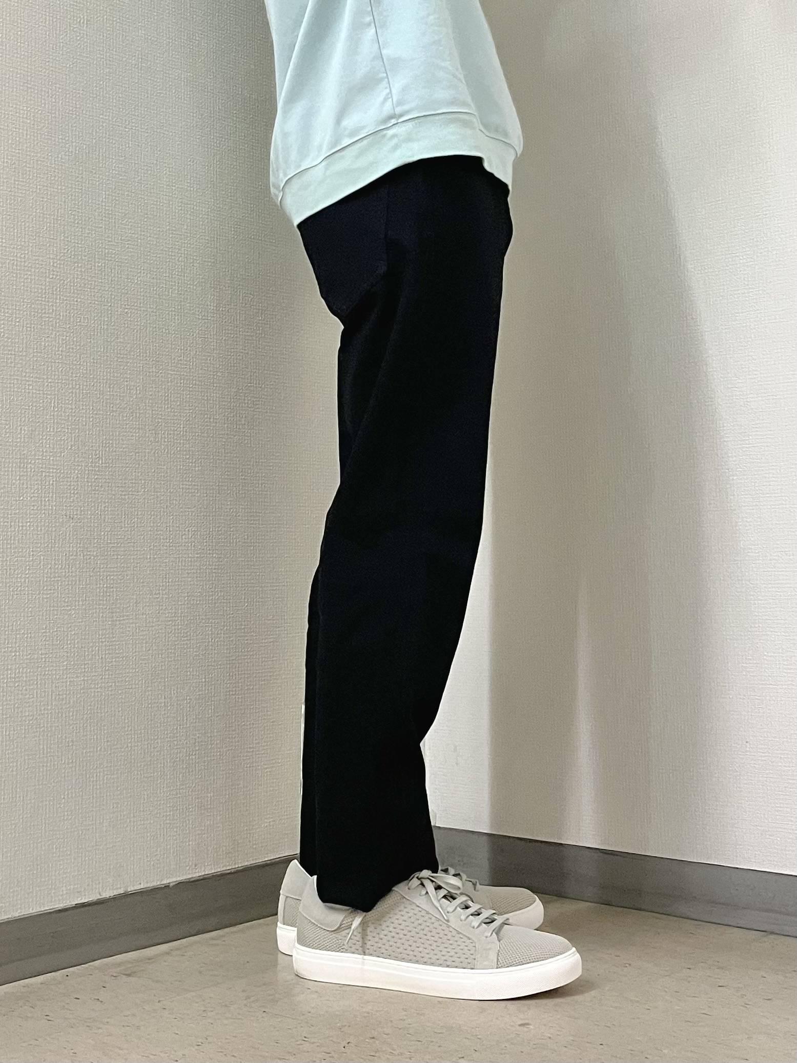 URAさんの「TAKEO KIKUCHI｜【360&deg;ストレッチ】デニムライクジャージ ジャケット」を使ったコーディネート