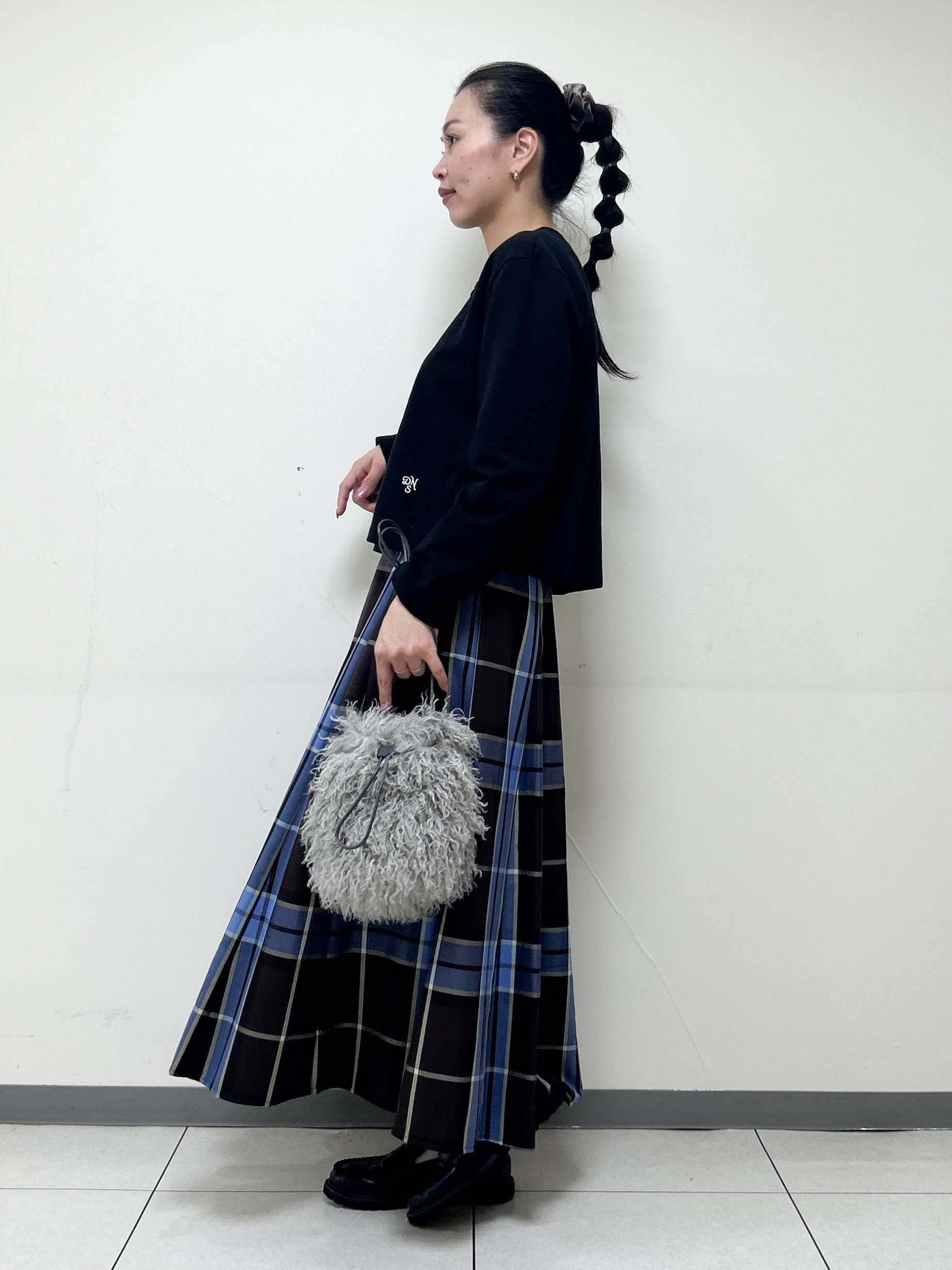 Kaiさんの「Dessin｜【洗える/6色展開】リングスナップミニ裏毛カーディガン」を使ったコーディネート