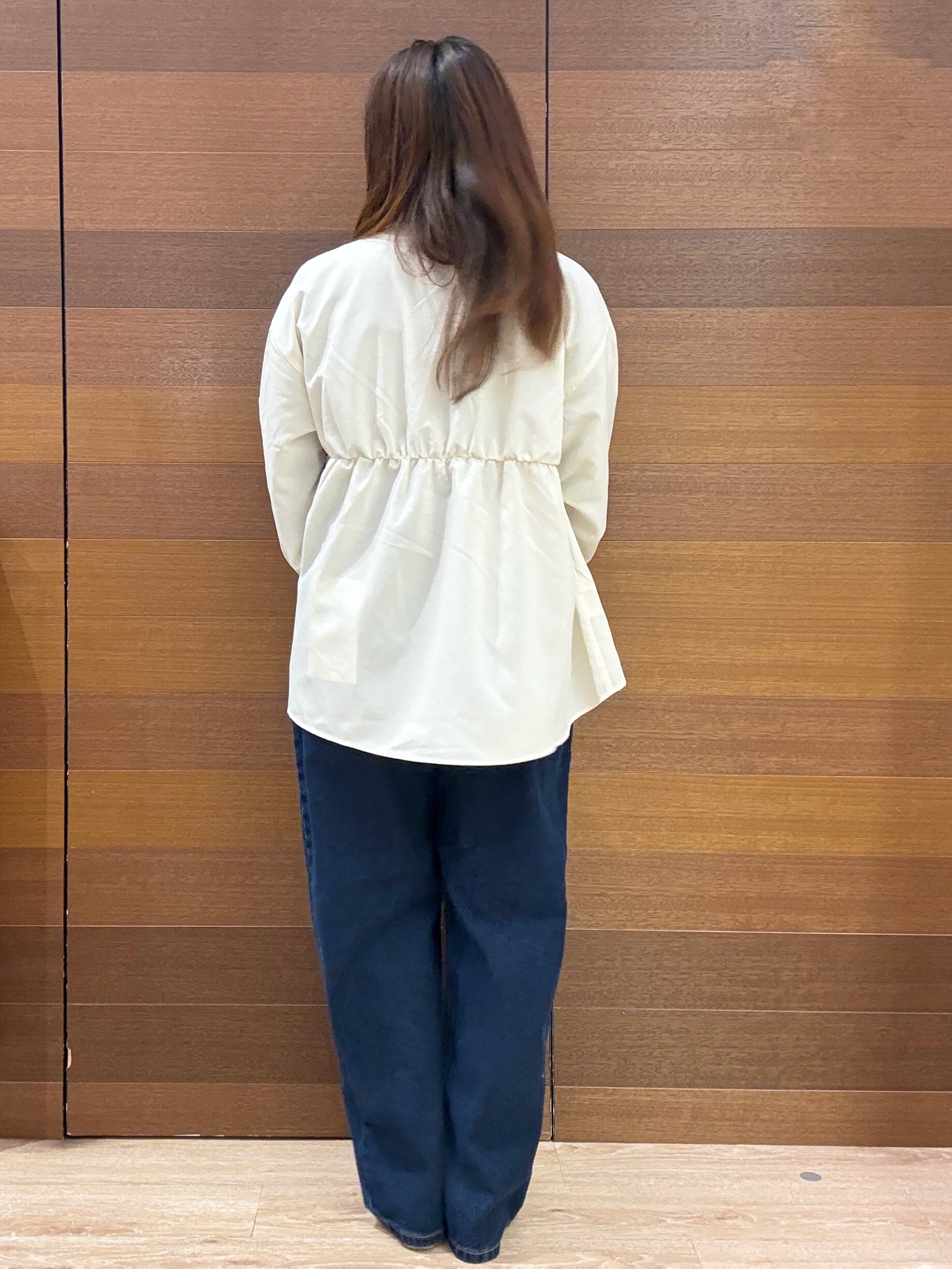 maichiさんの「OPAQUE.CLIP｜ブラウス風シアーカーディガン【洗濯機OK】」を使ったコーディネート