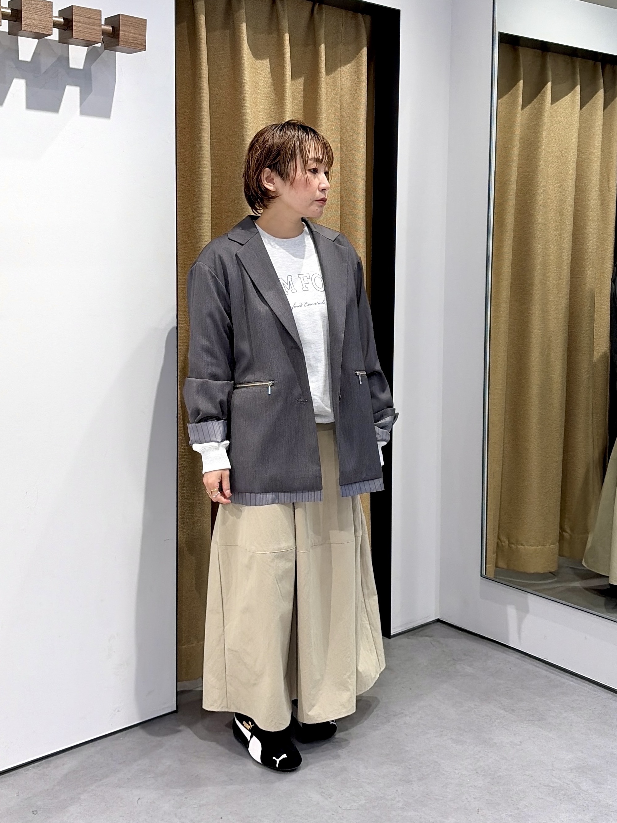 mari_831さんの「INDIVI｜ビッグテーラードジャケット」を使ったコーディネート