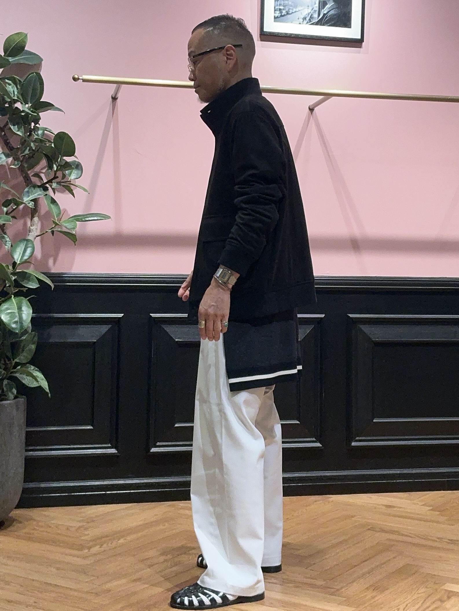 torigoeさんの「DRESSTERIOR｜スエード調 シティ タンカースジャケット」を使ったコーディネート