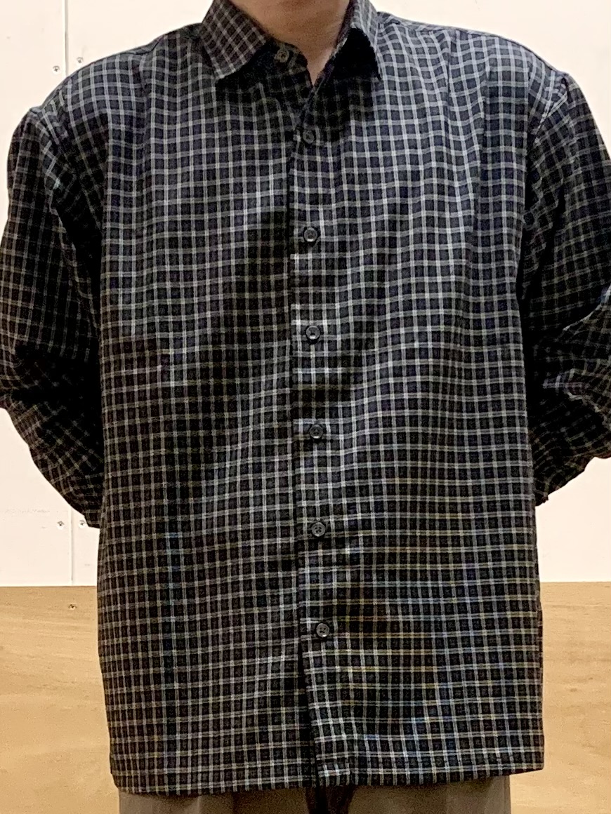 MATUさんの「THE SHOP TK｜【洗濯機OK】ウールライク 長袖シャツ」を使ったコーディネート