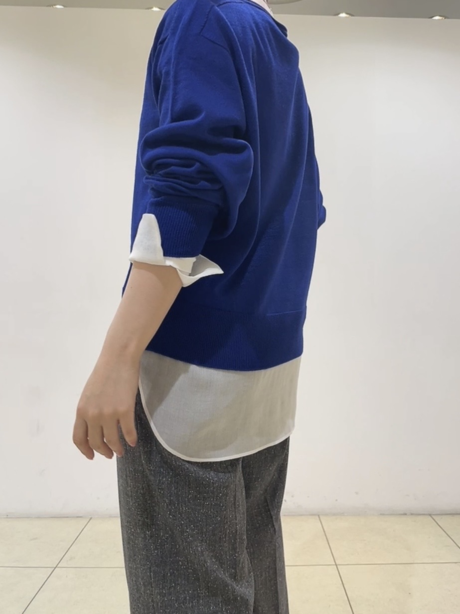 watanabeさんの「UNTITLED｜【店頭人気！/8色展開】ボリュームスリーブニットプルオーバー」を使ったコーディネート