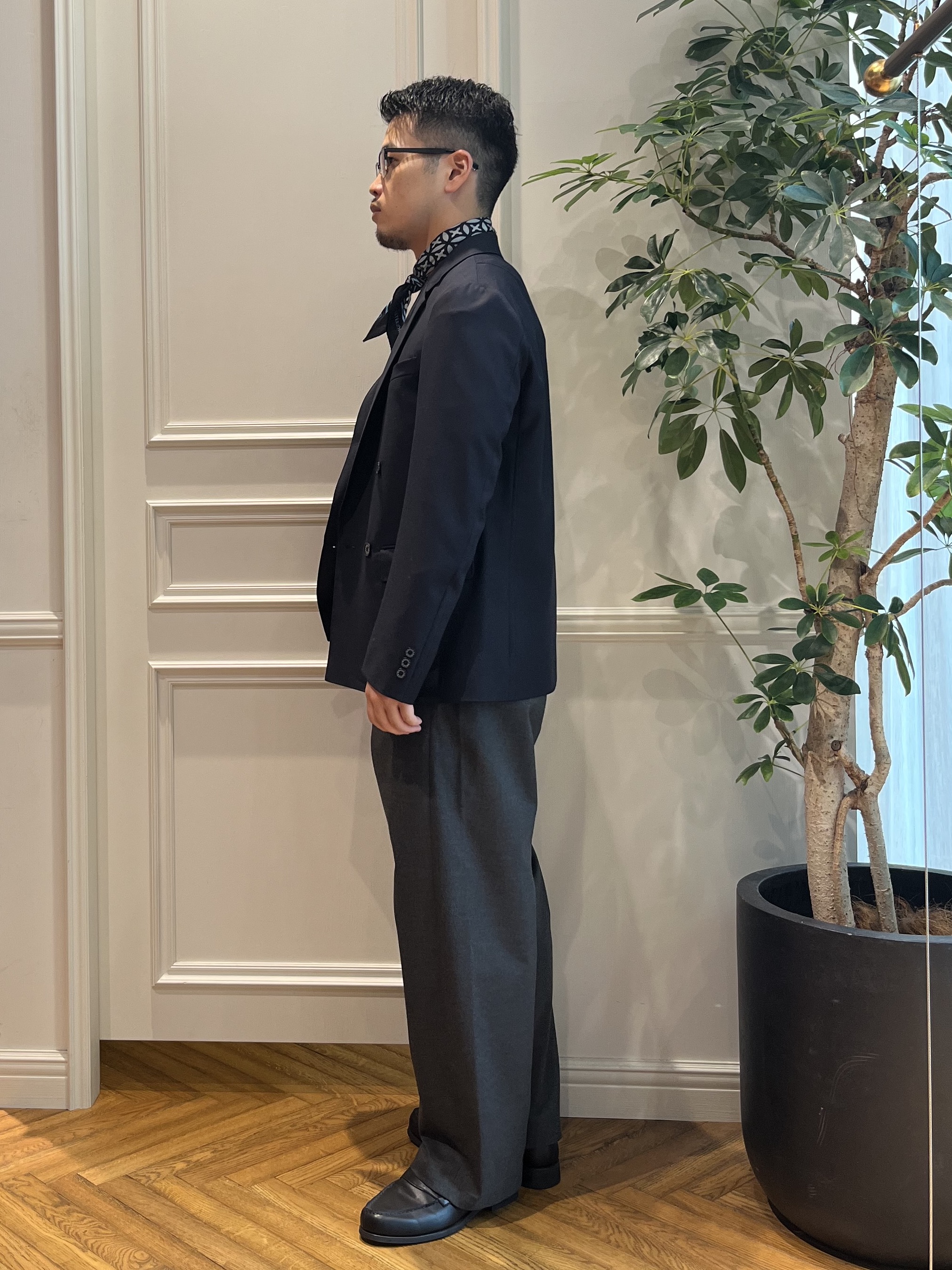Tokuさんの「DRESSTERIOR｜【セットアップ可】イージーケア ウールブレンドジャケット」を使ったコーディネート