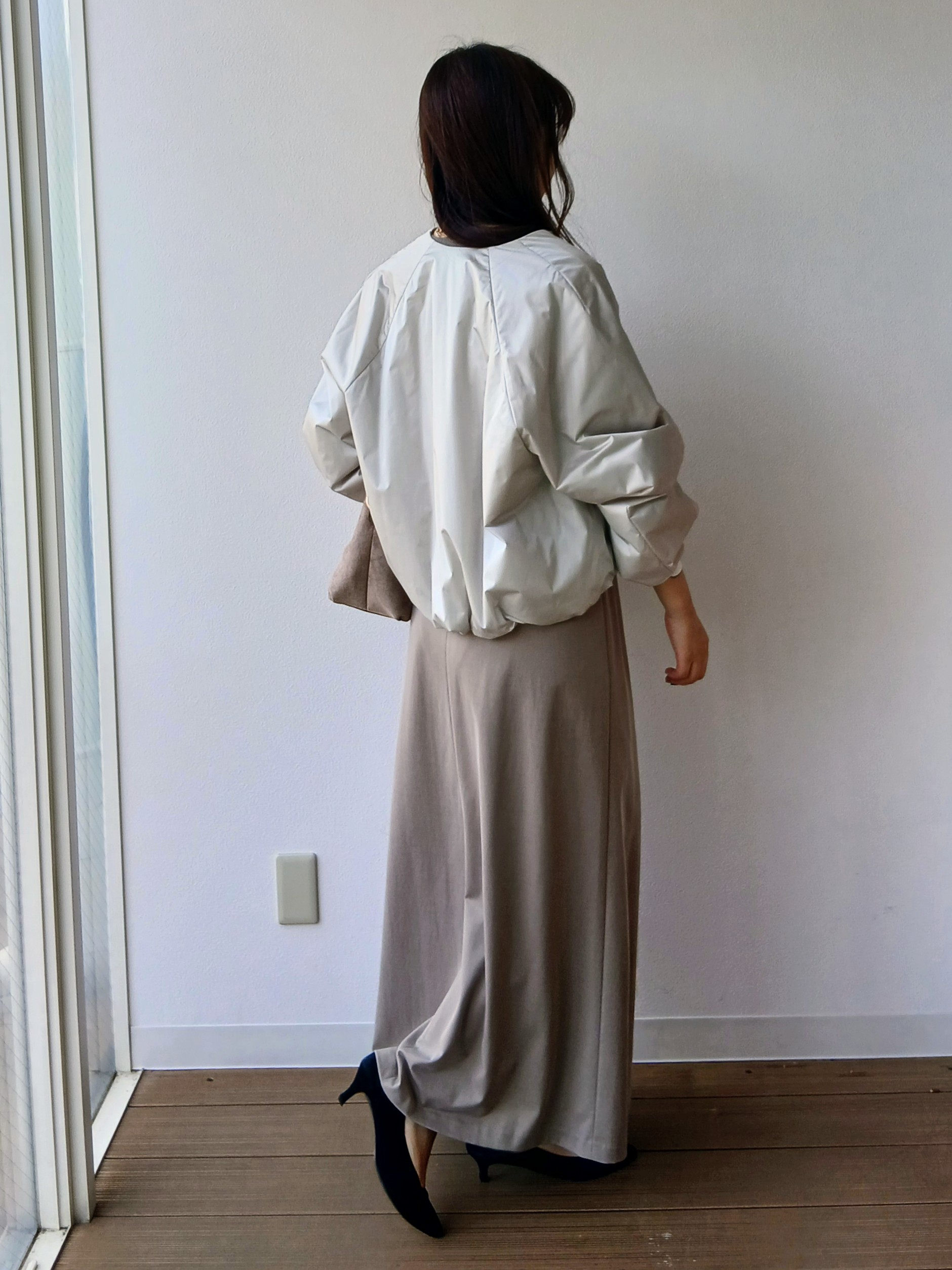 なみきさんの「UNTITLED｜【軽アウター/中綿/秋冬コート】ショートブルゾン」を使ったコーディネート