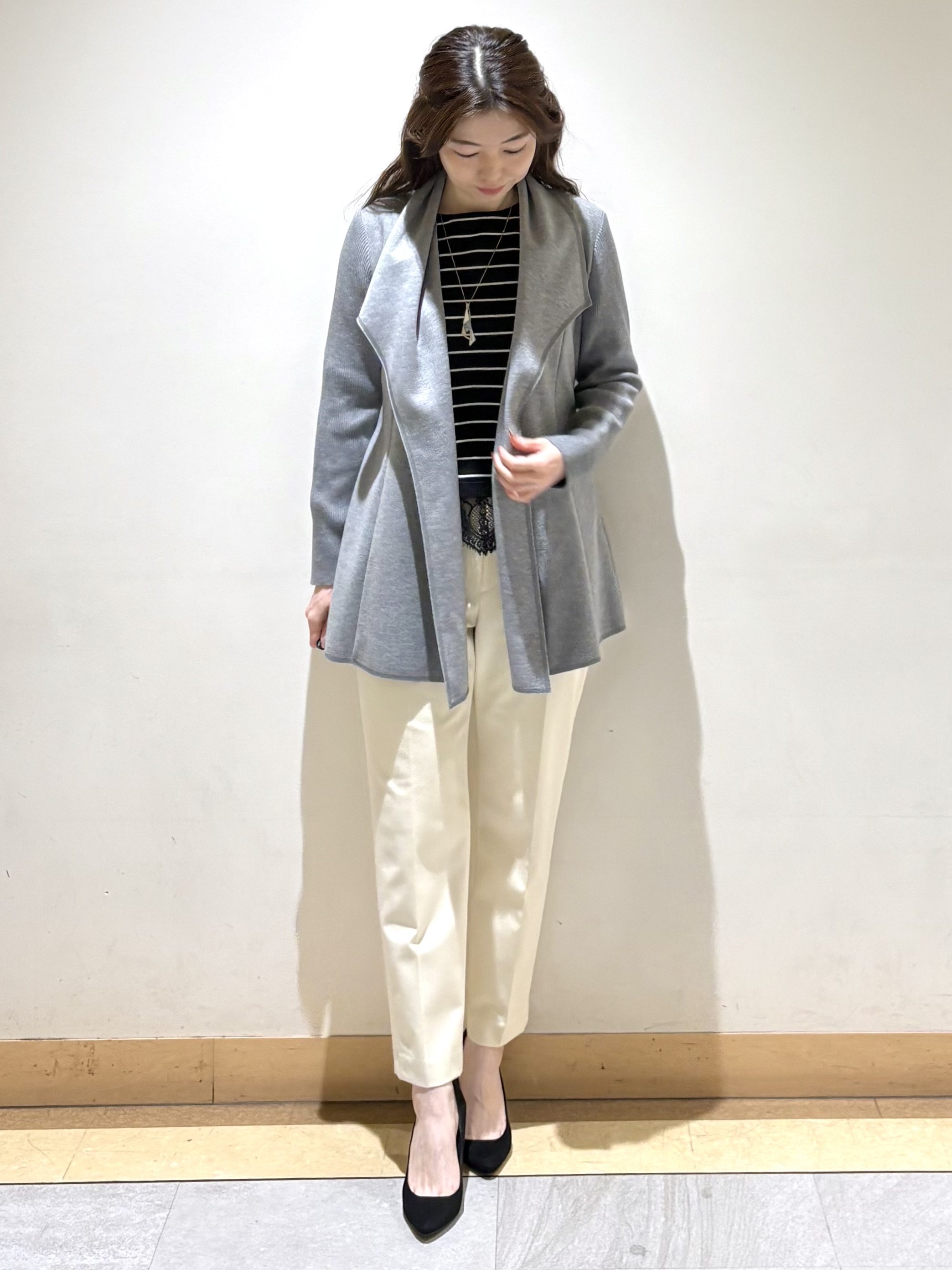 sakiさんの「COUP DE CHANCE｜【日本製】着流しカーディガン」を使ったコーディネート